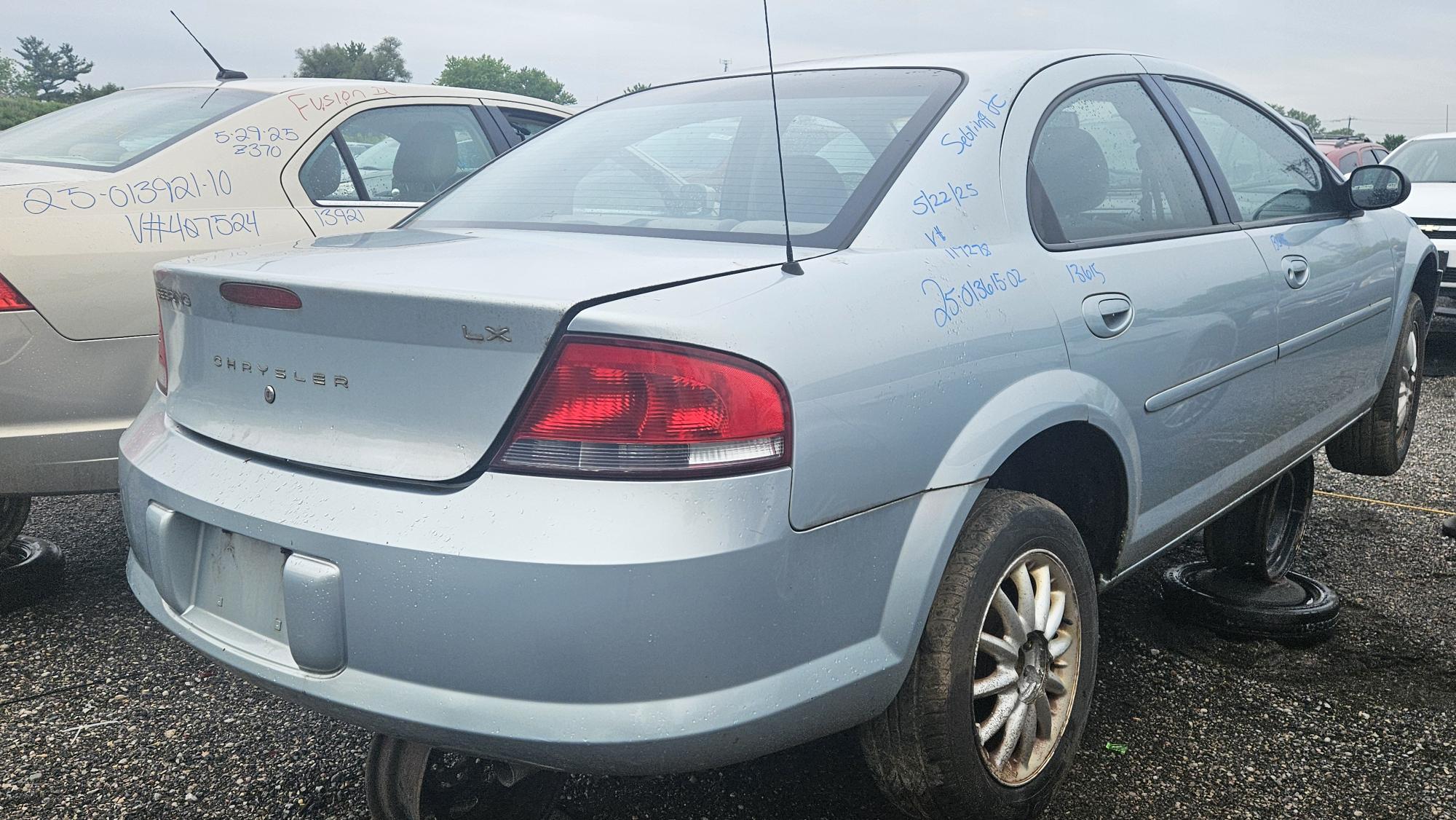 CHRYSLER SEBRING 2002