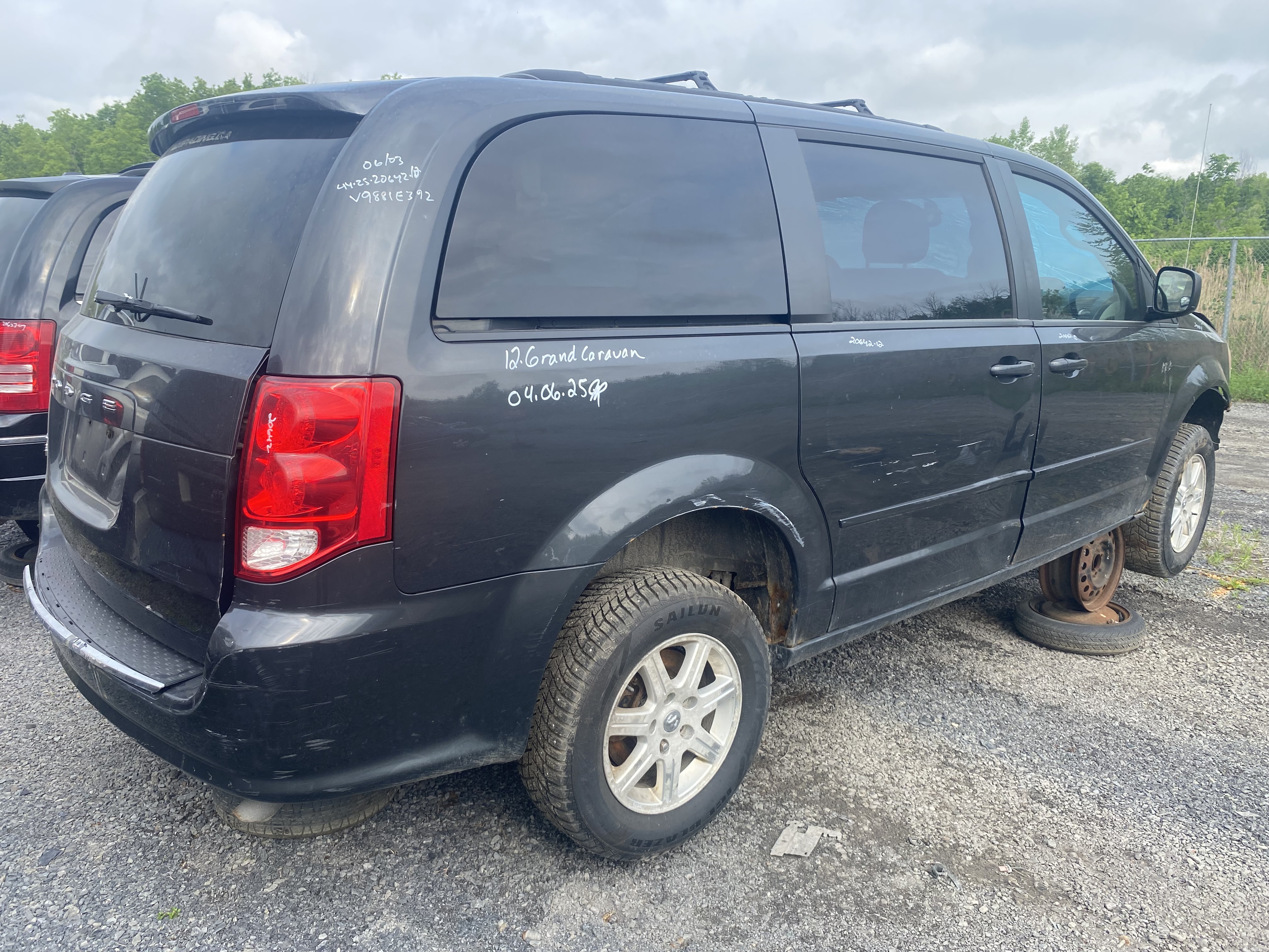 DODGE GRAND CARAVAN 2012