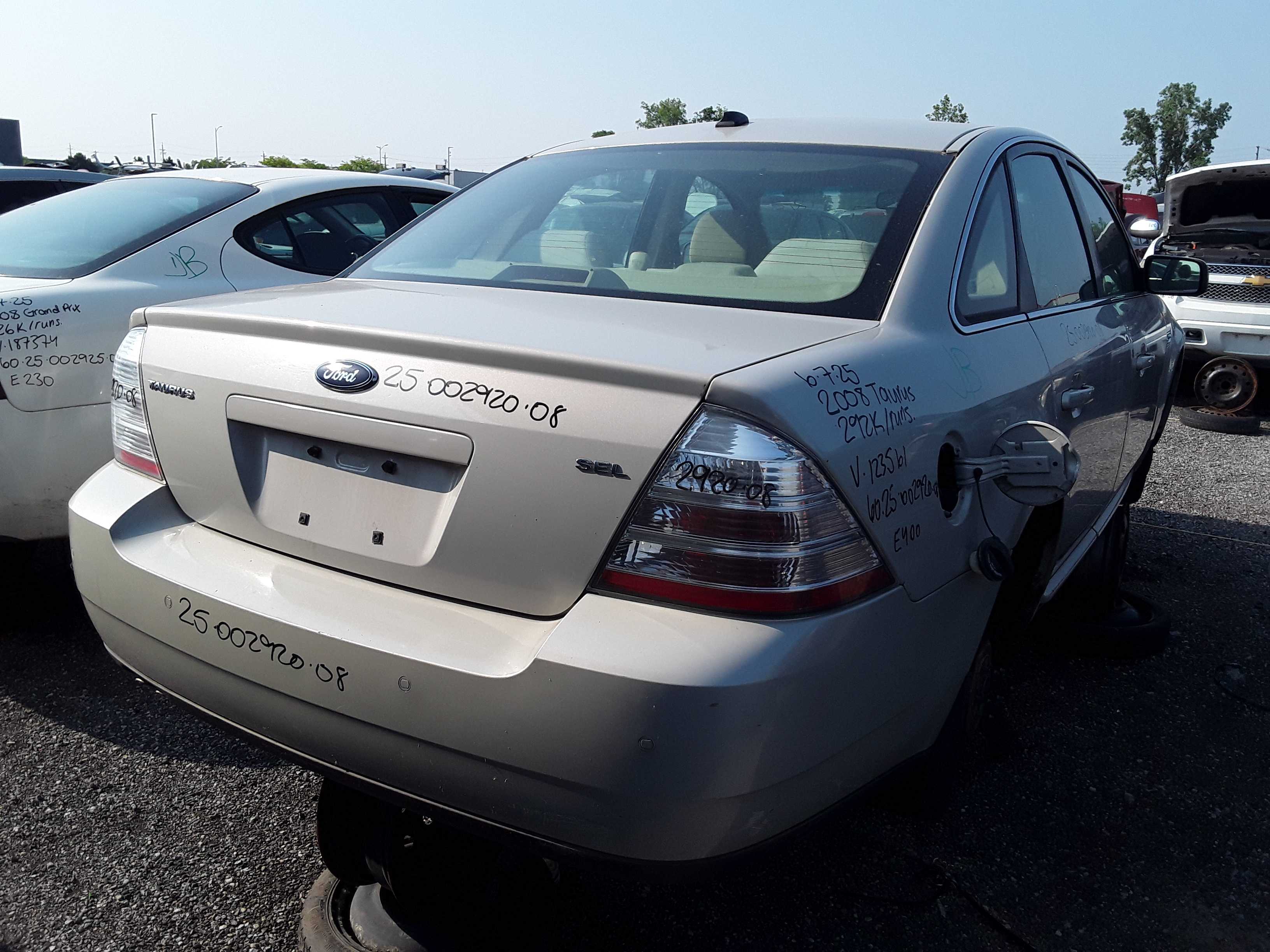 FORD TAURUS 2008