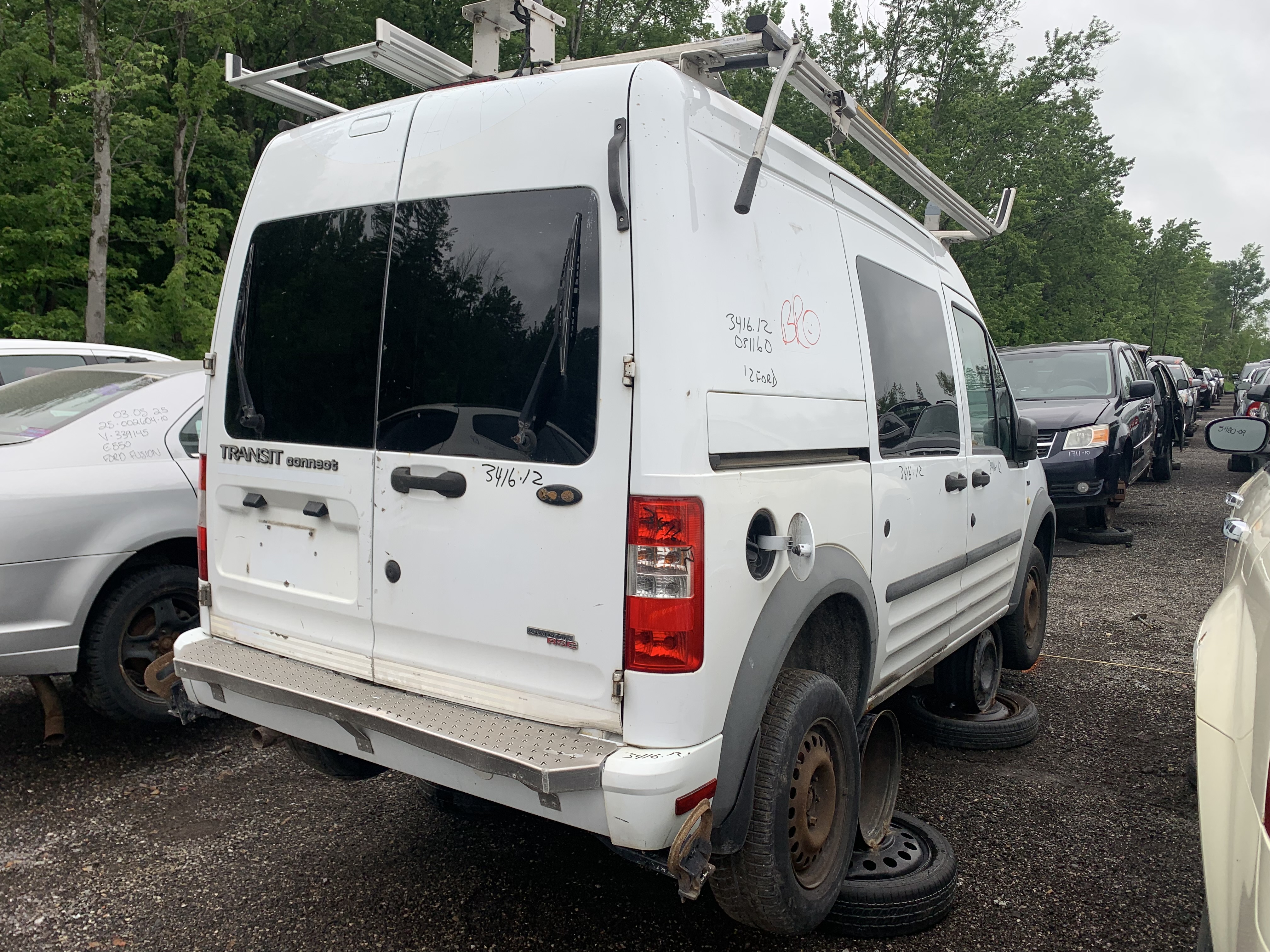 FORD TRANSIT VAN 2012