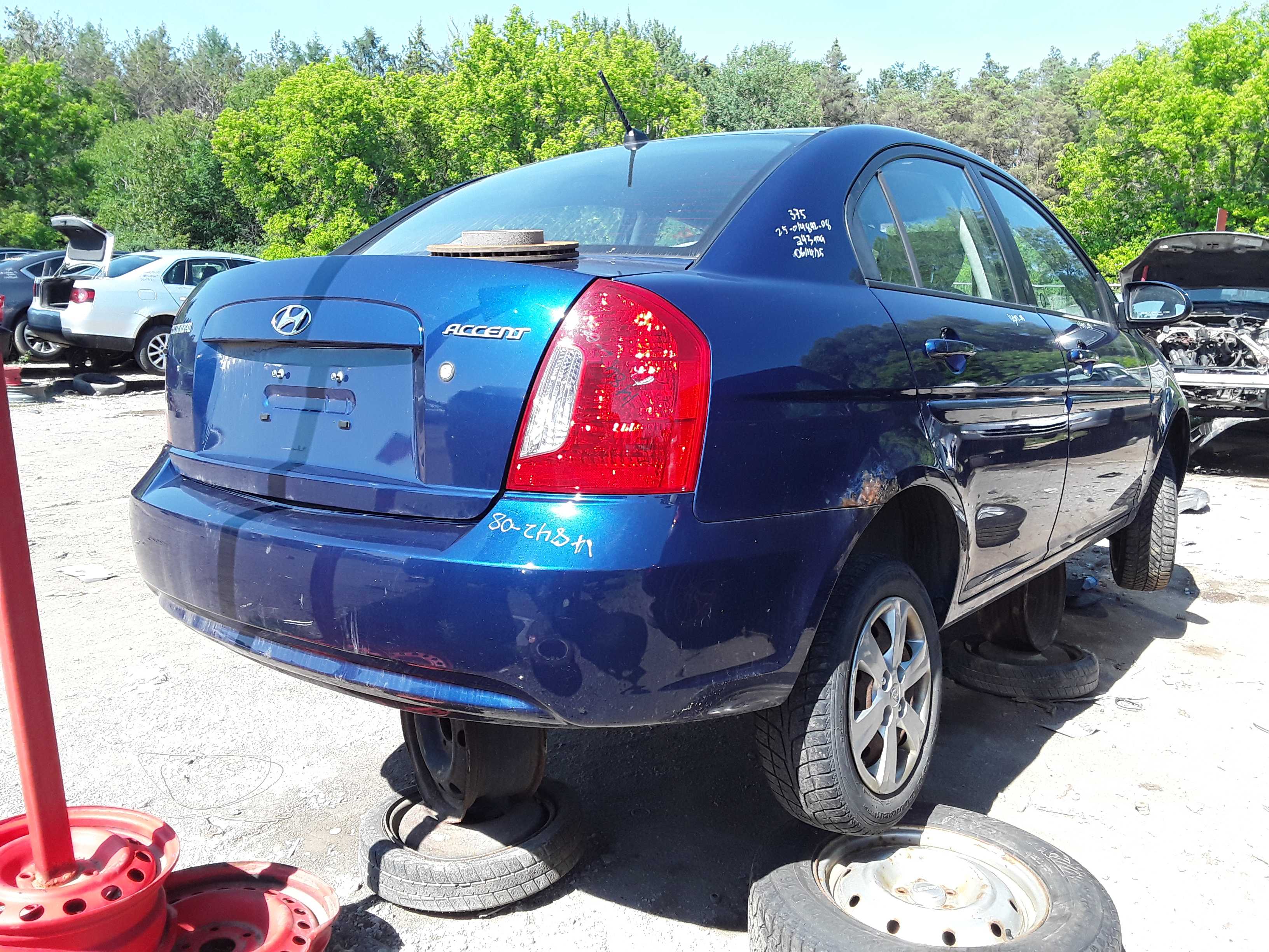 HYUNDAI ACCENT 2008