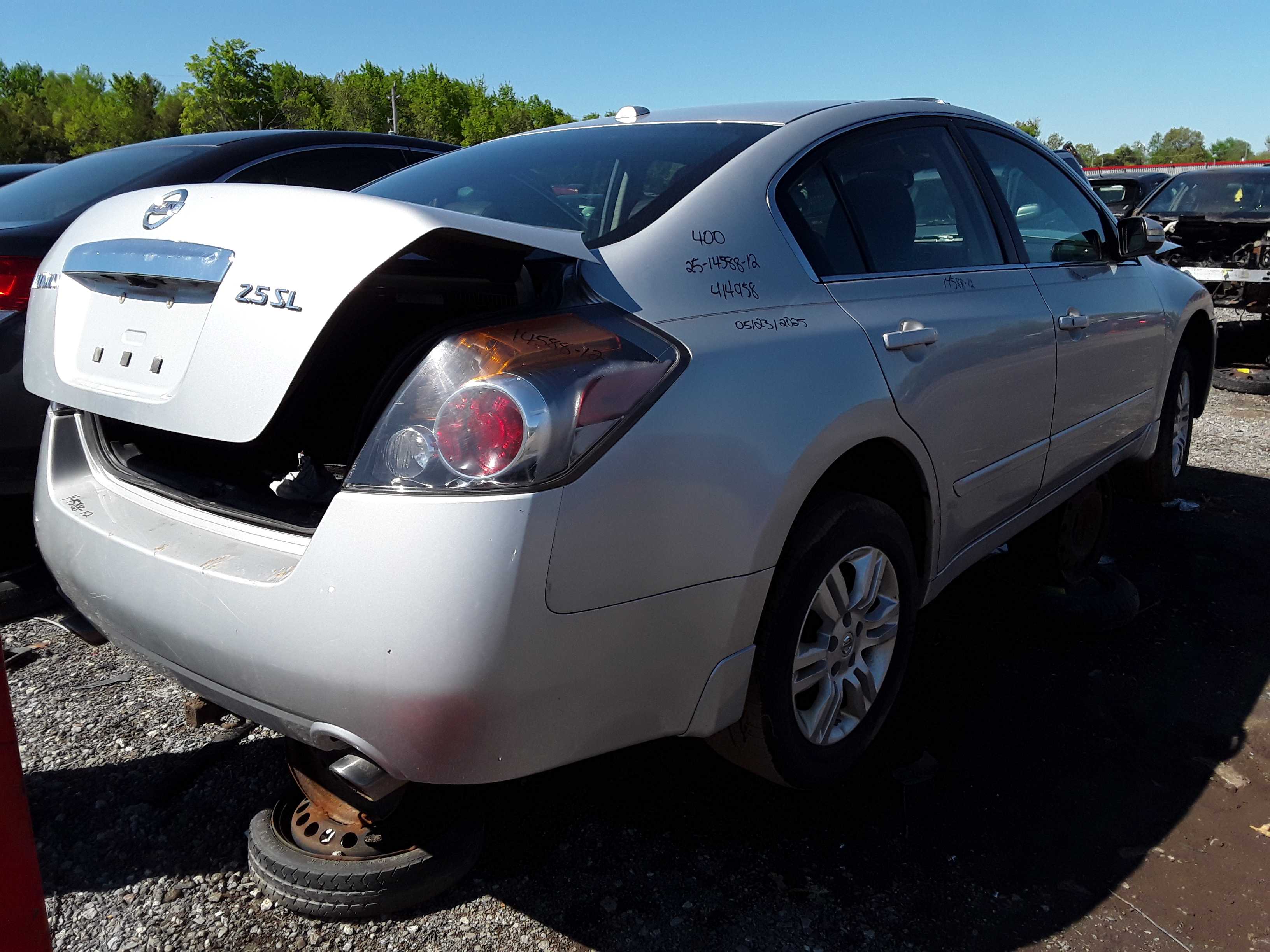 NISSAN ALTIMA 2012
