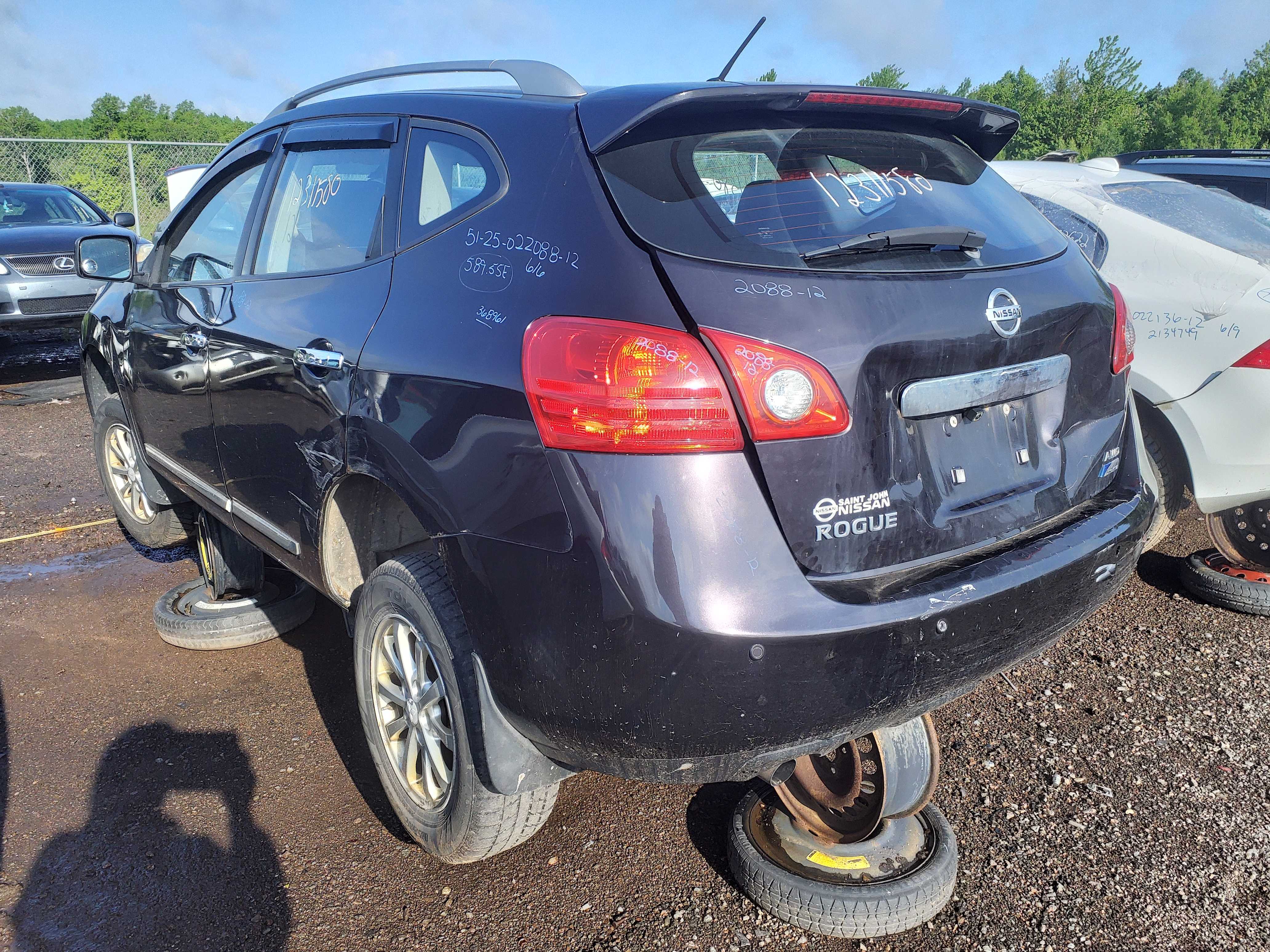 NISSAN ROGUE 2012