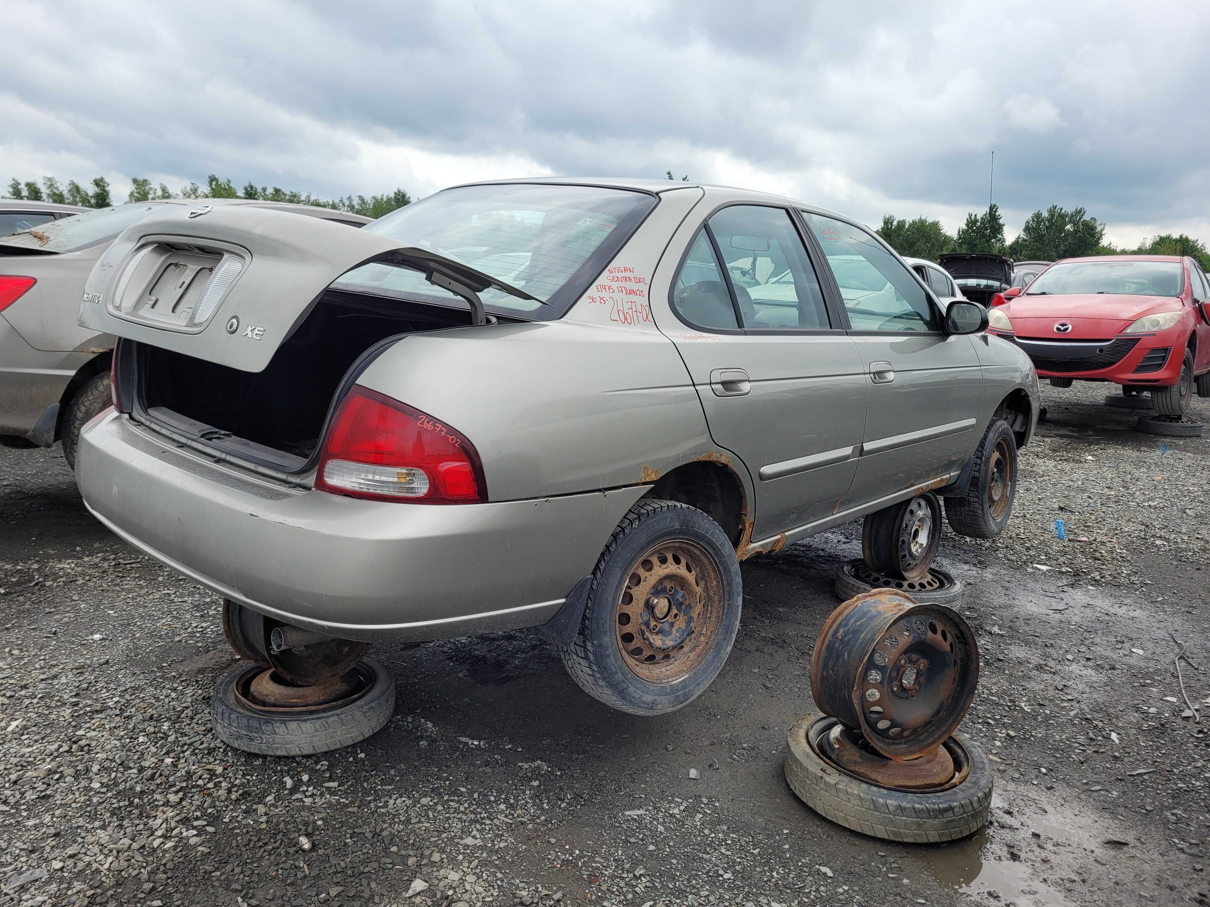 NISSAN SENTRA 2002