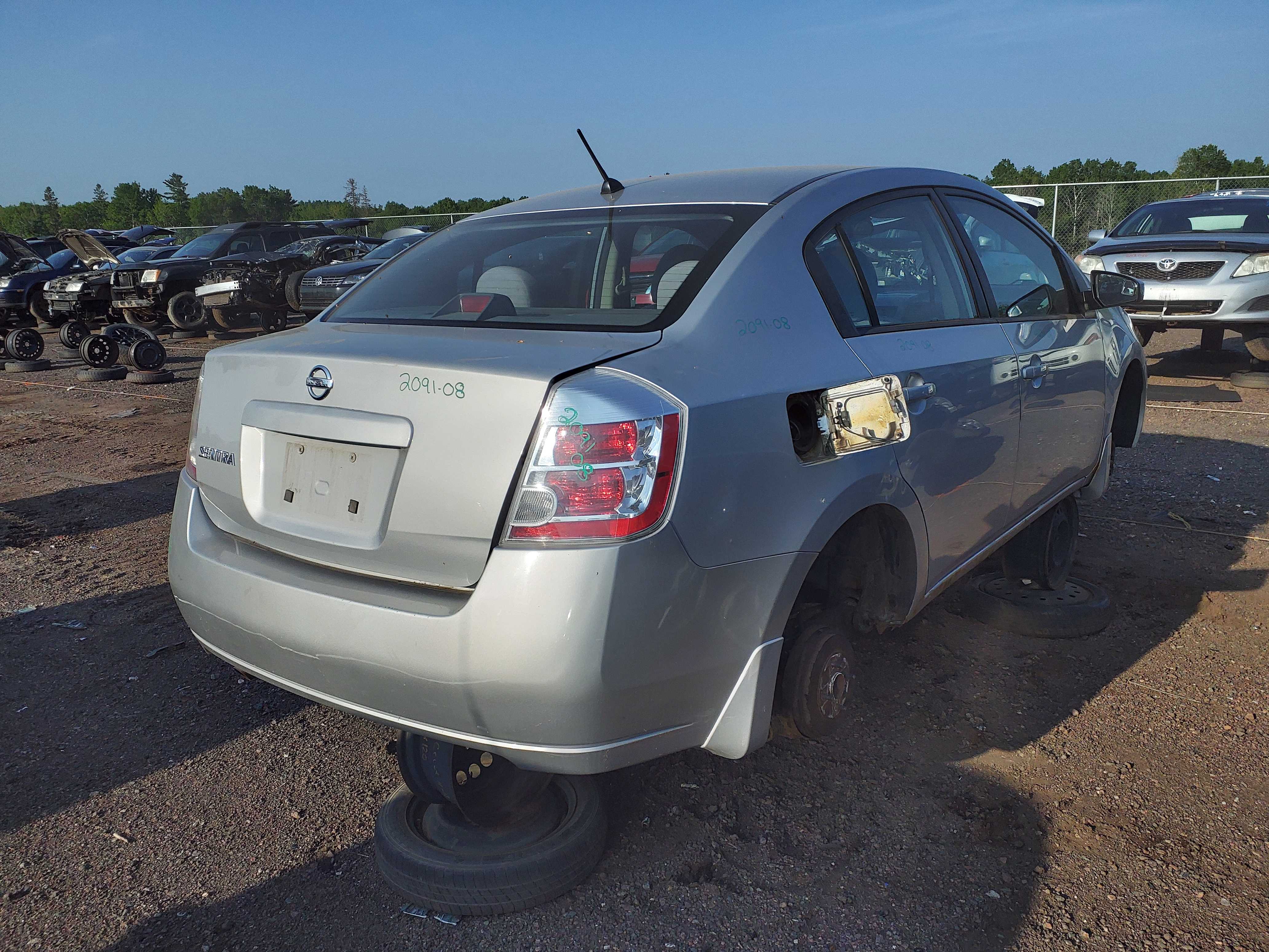 NISSAN SENTRA 2008