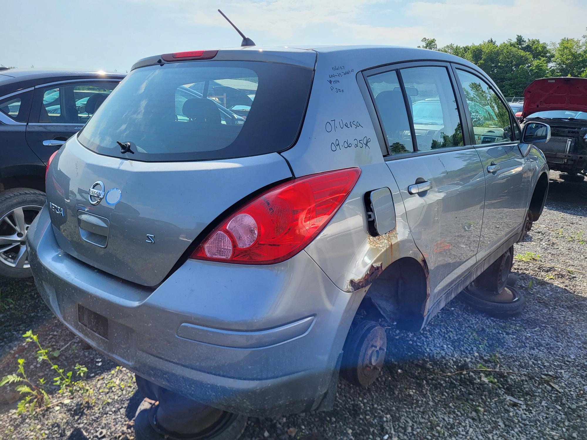 NISSAN VERSA 2007 Cornwall Kenny U Pull NISSAN VERSA 2007 Cornwall Kenny U Pull