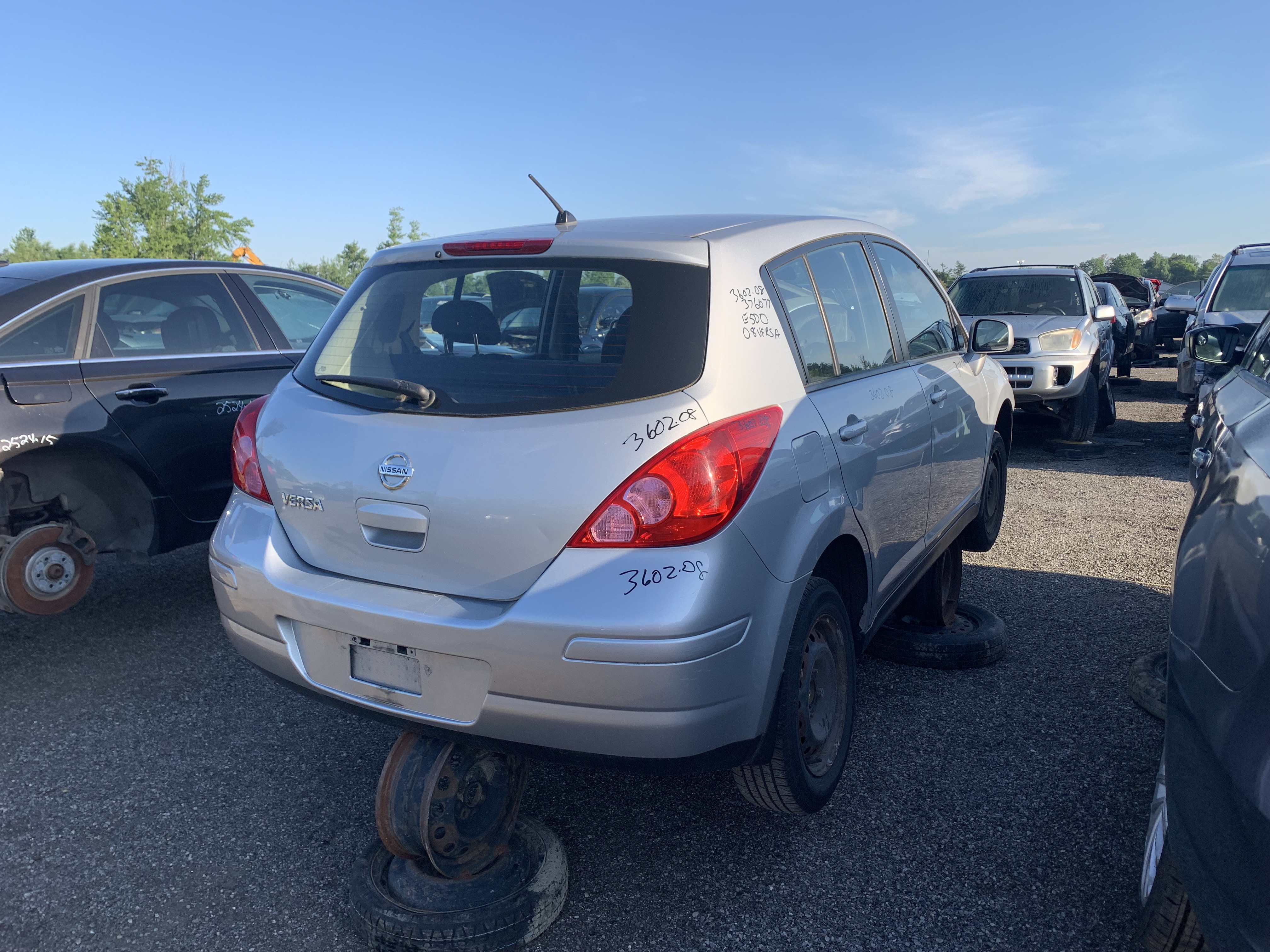 NISSAN VERSA 2008