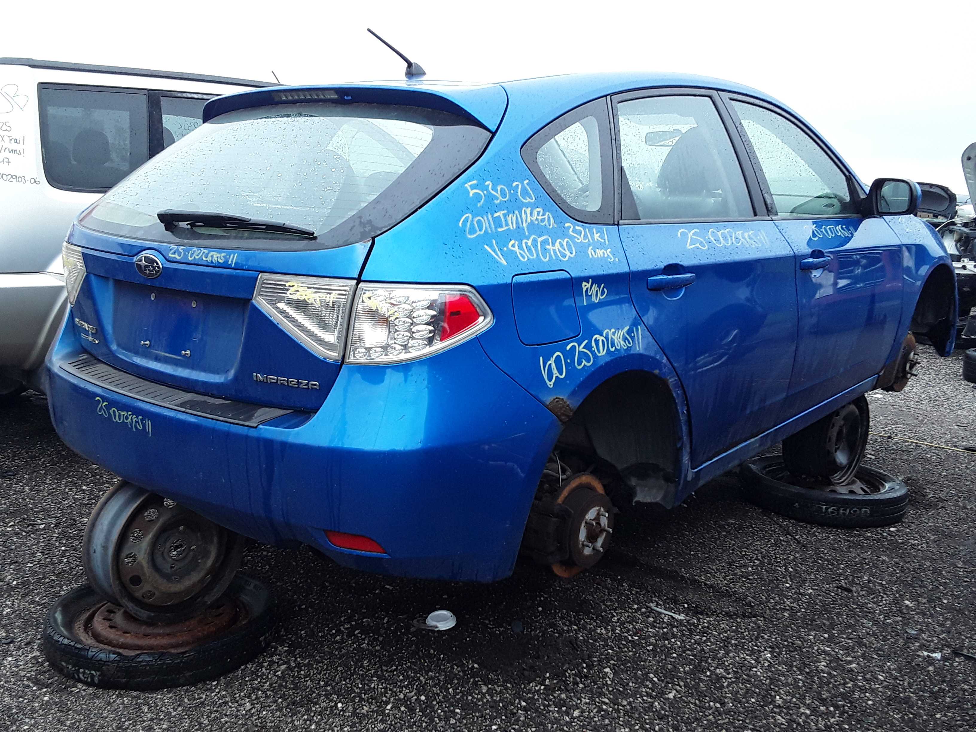 SUBARU IMPREZA 2011