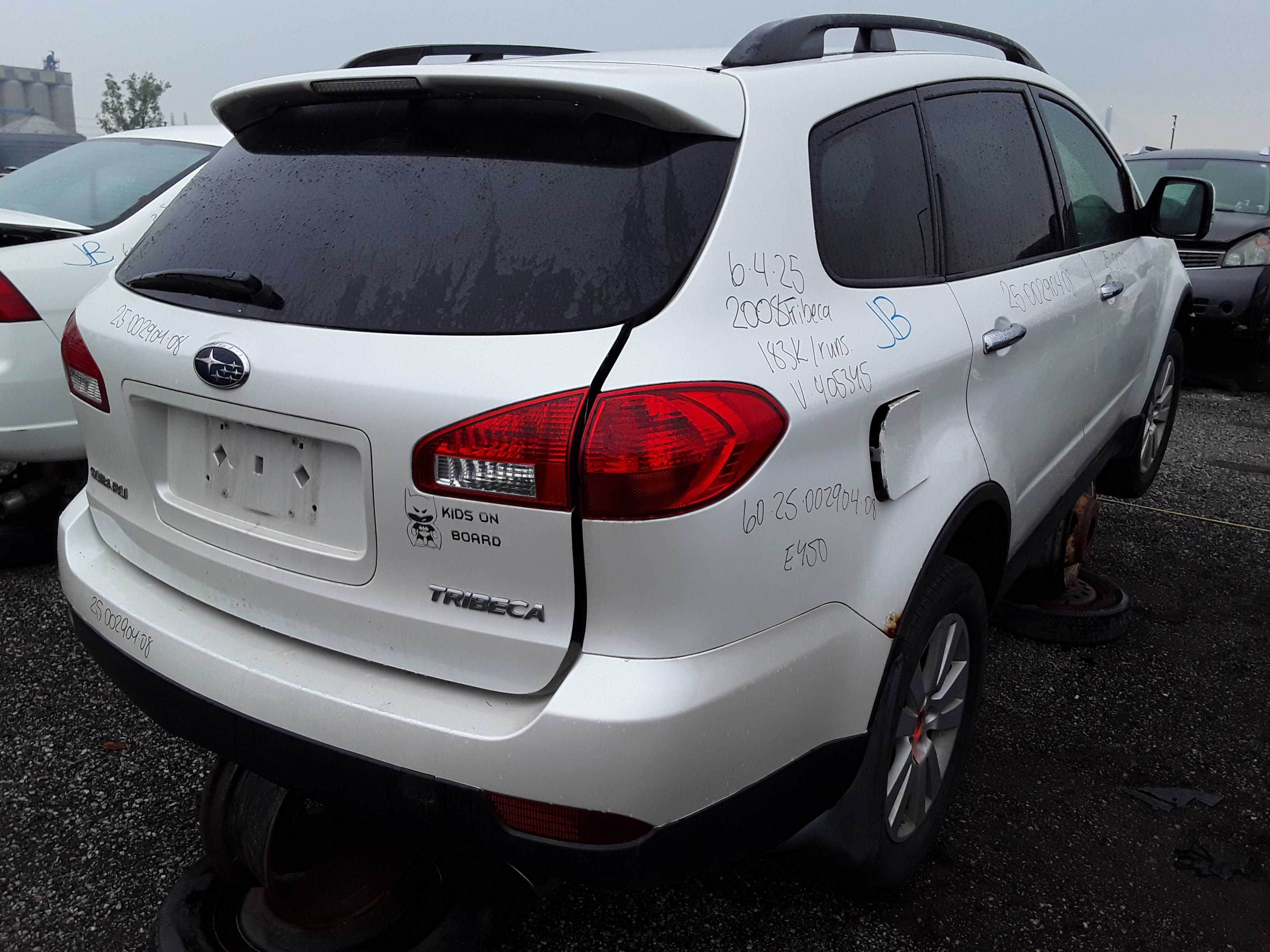 SUBARU TRIBECA 2008