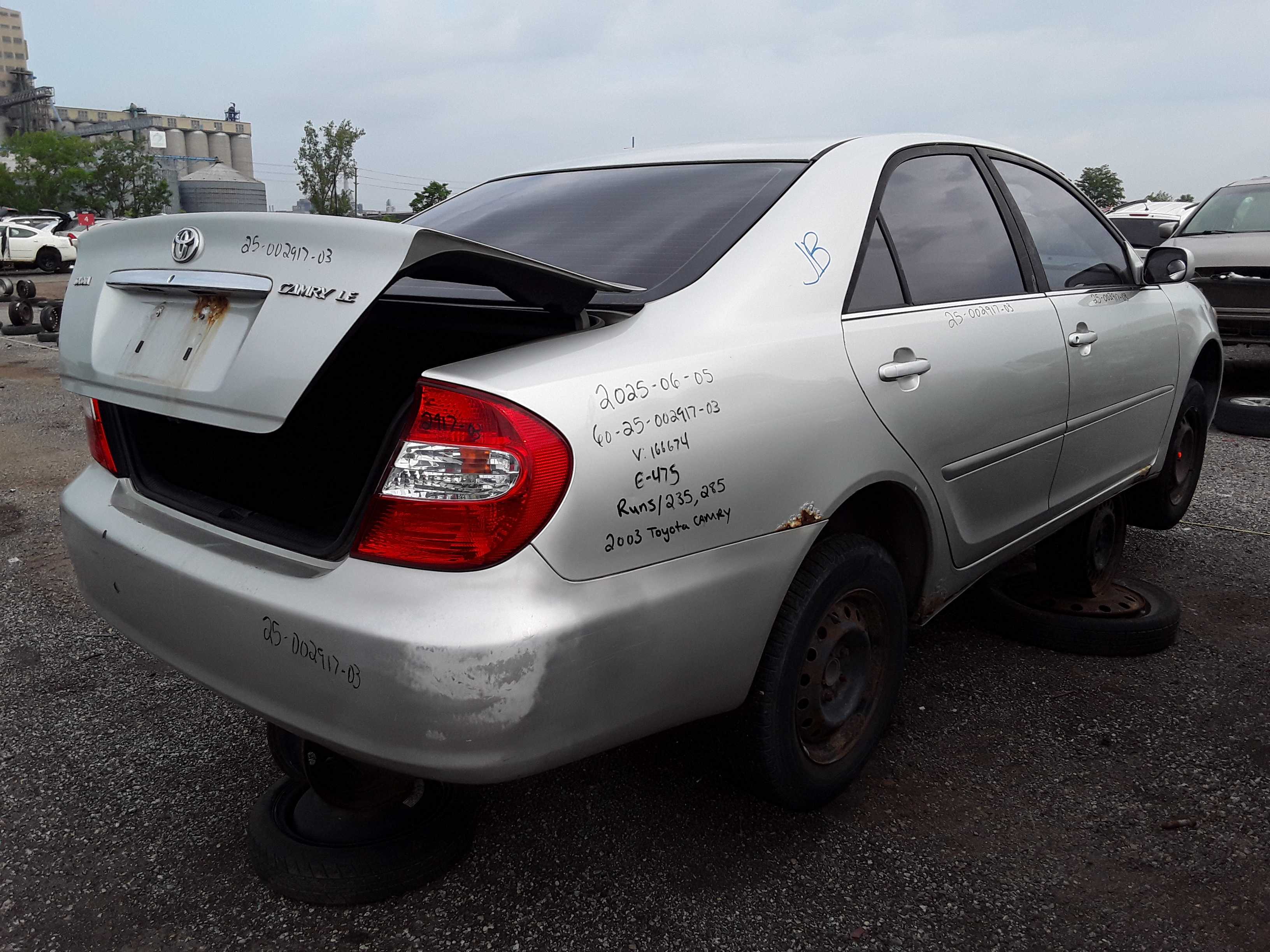 TOYOTA CAMRY 2003