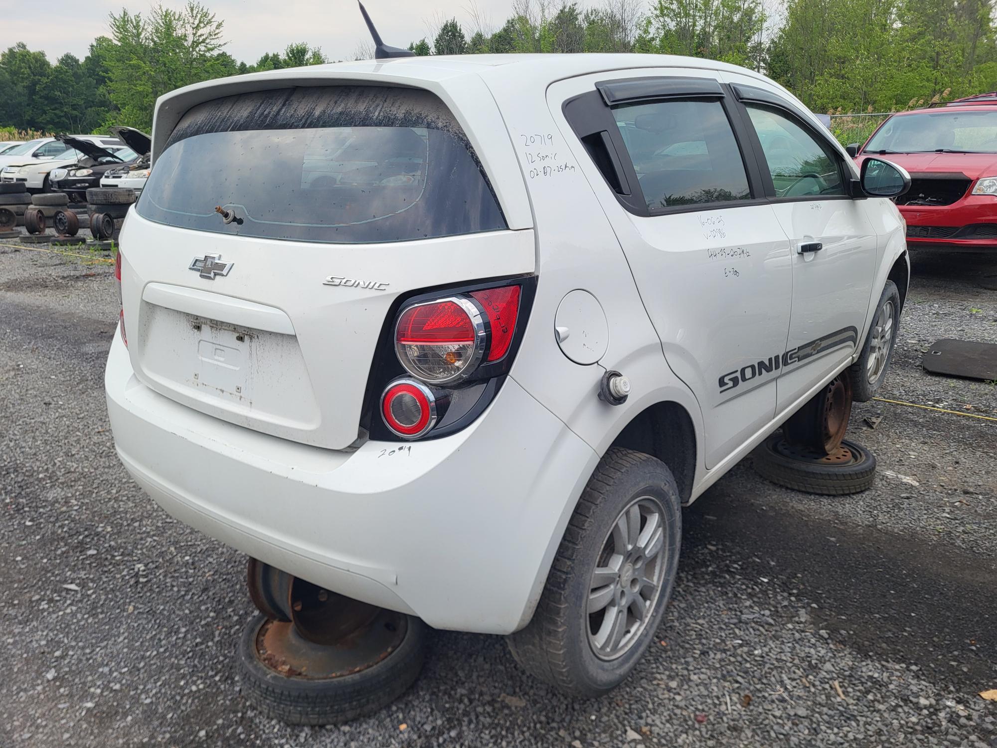 CHEVROLET SONIC 2012