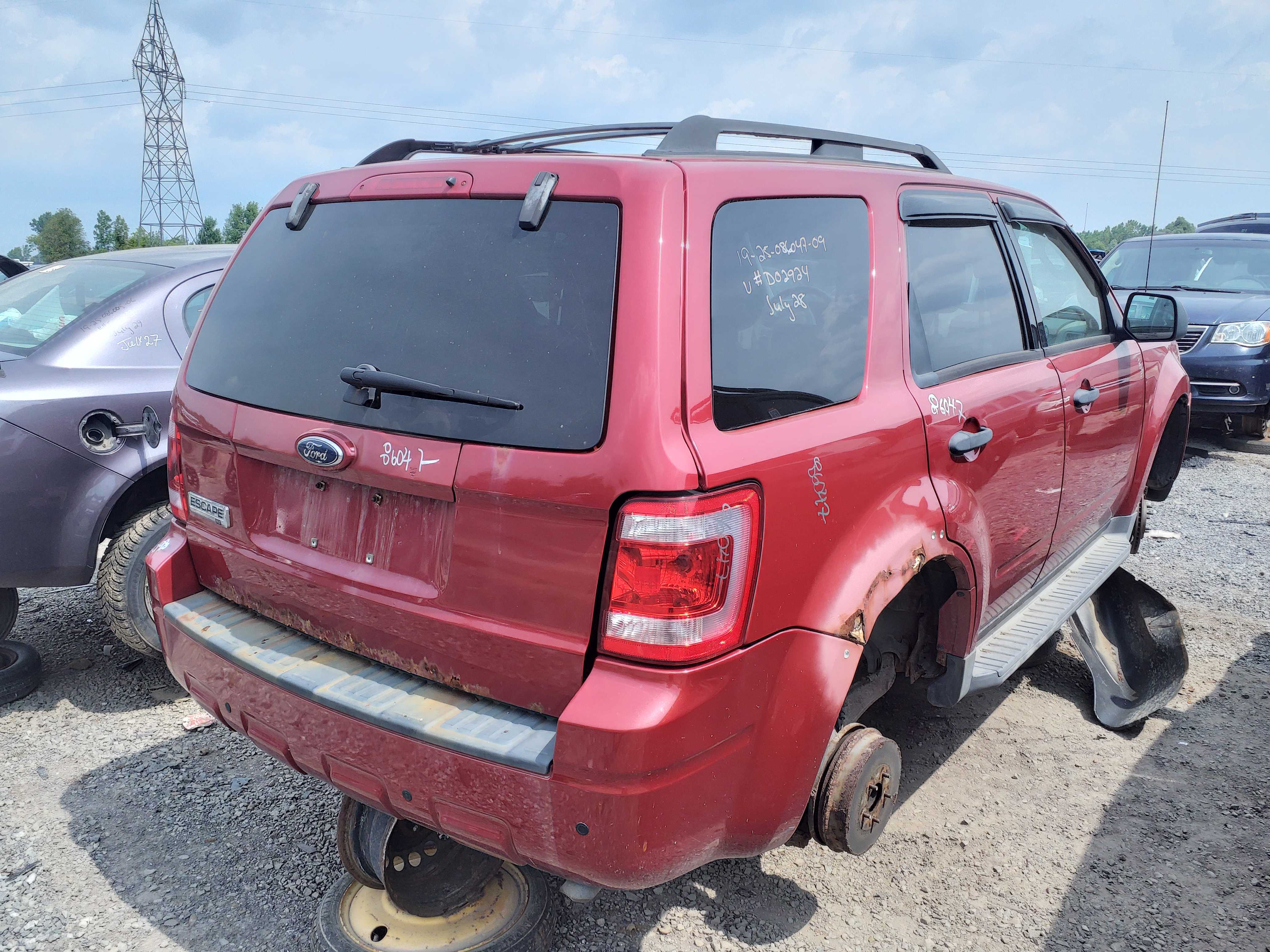 FORD ESCAPE 2009