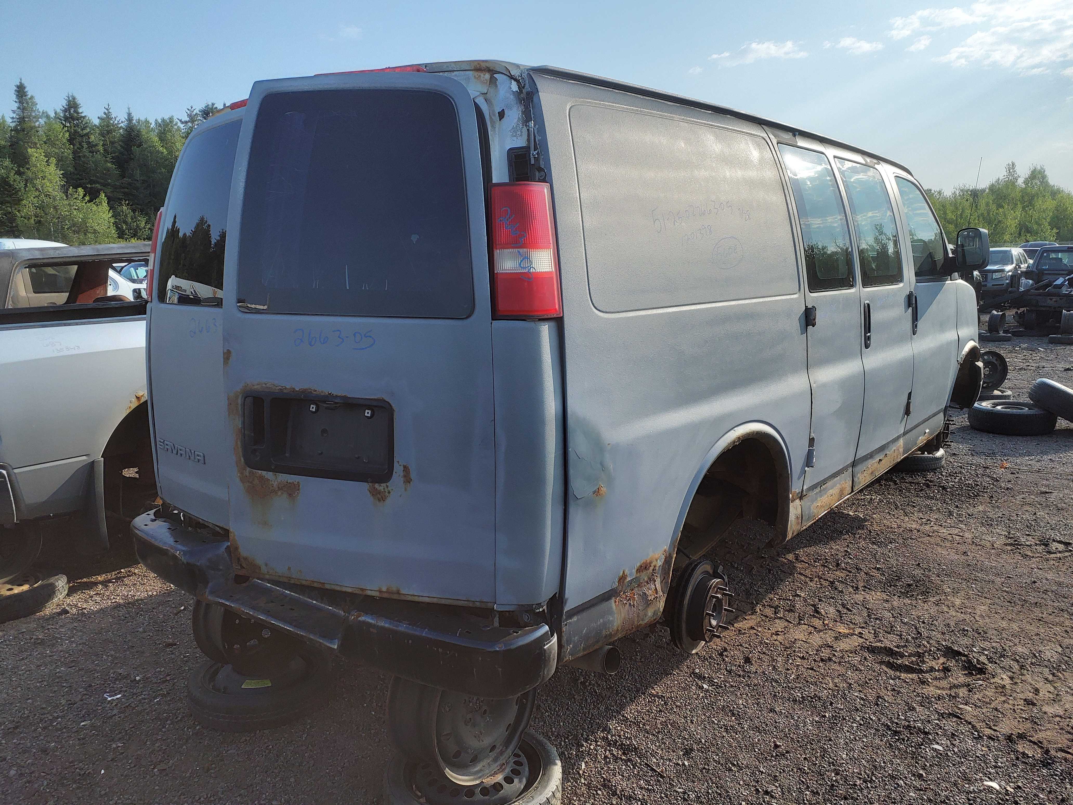 GMC SAVANA CARGO 2005