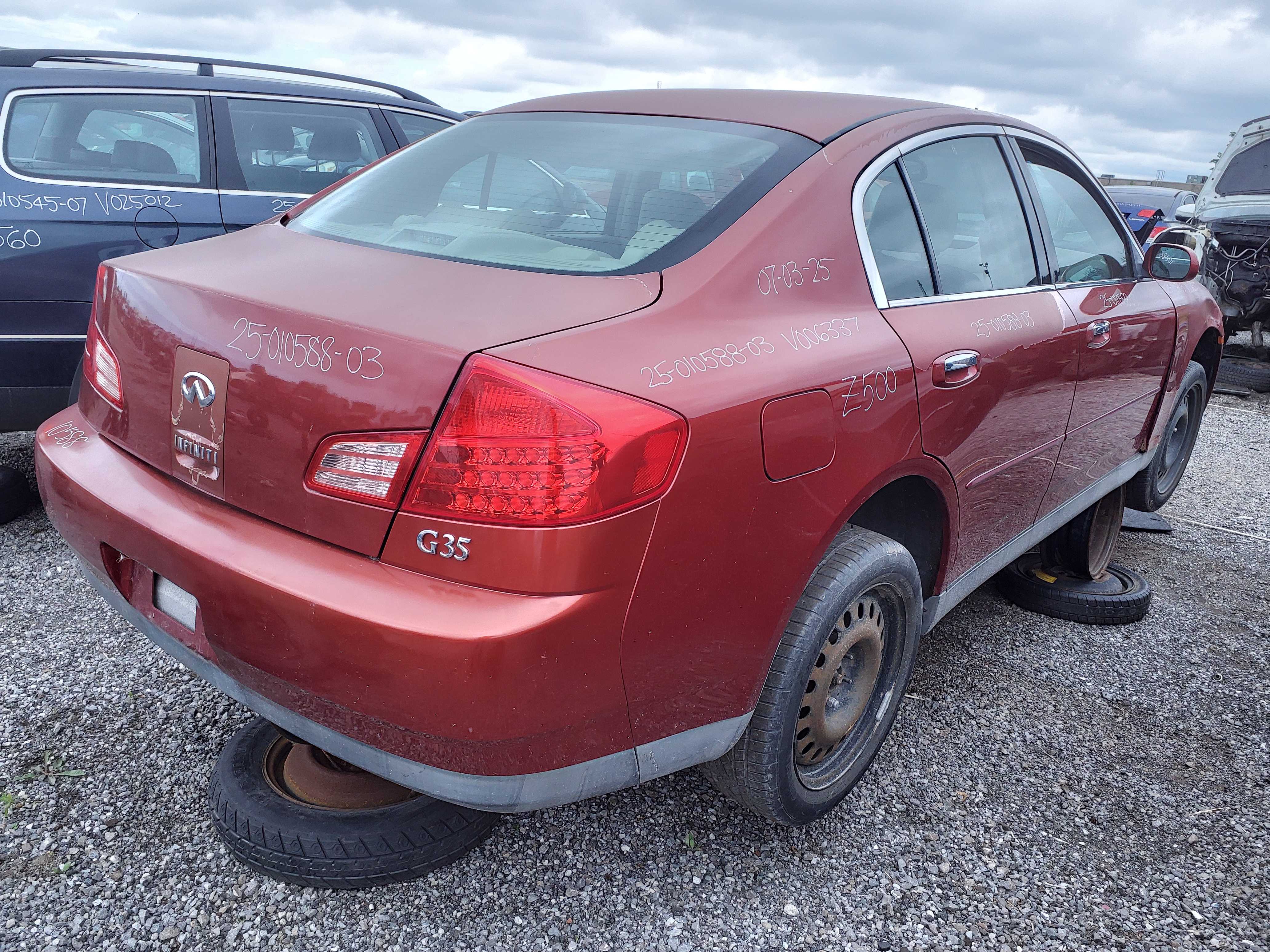 INFINITI G35 SEDAN 2003