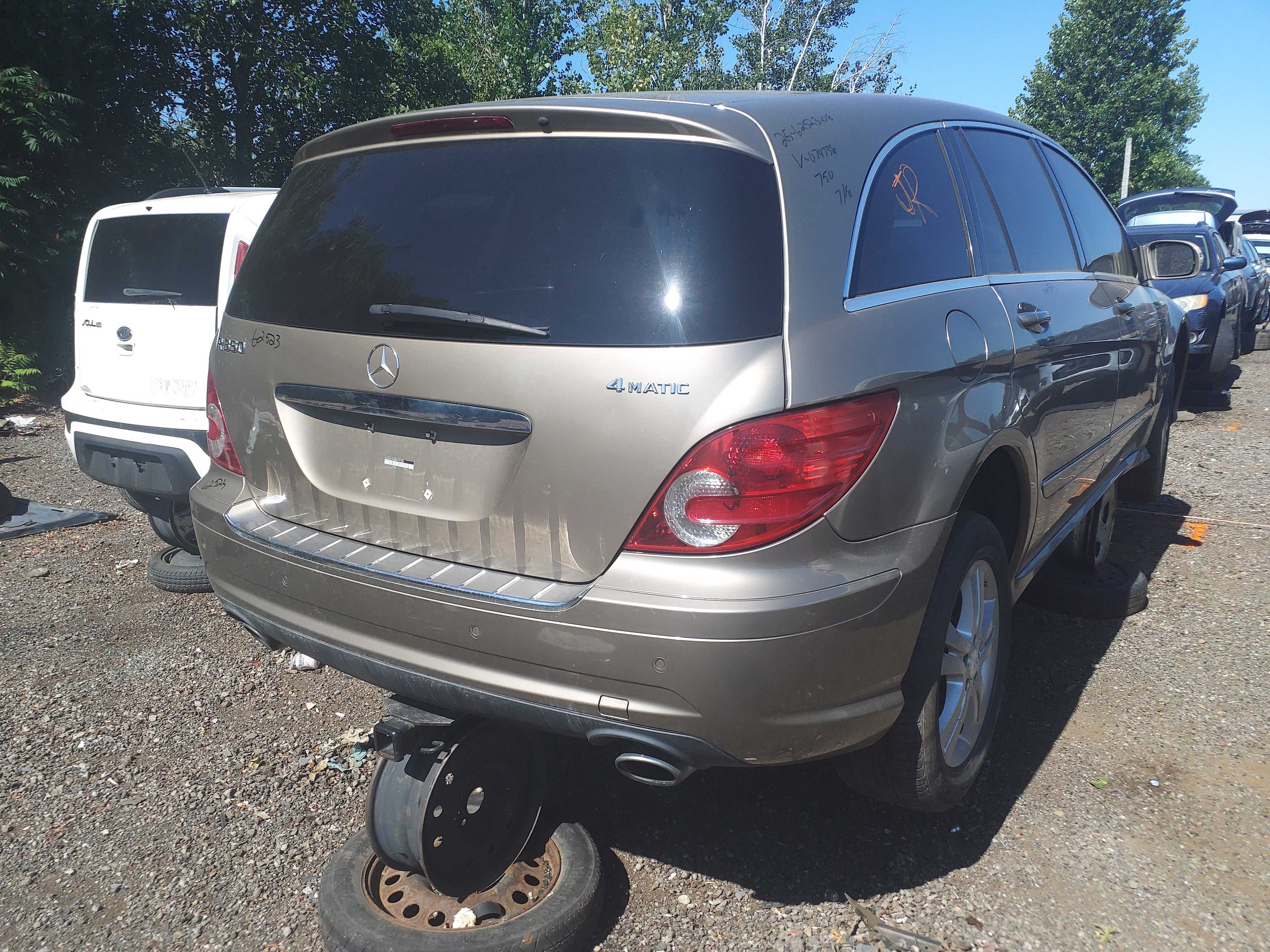 MERCEDES BENZ R CLASS 2008 Hamilton Kenny U Pull