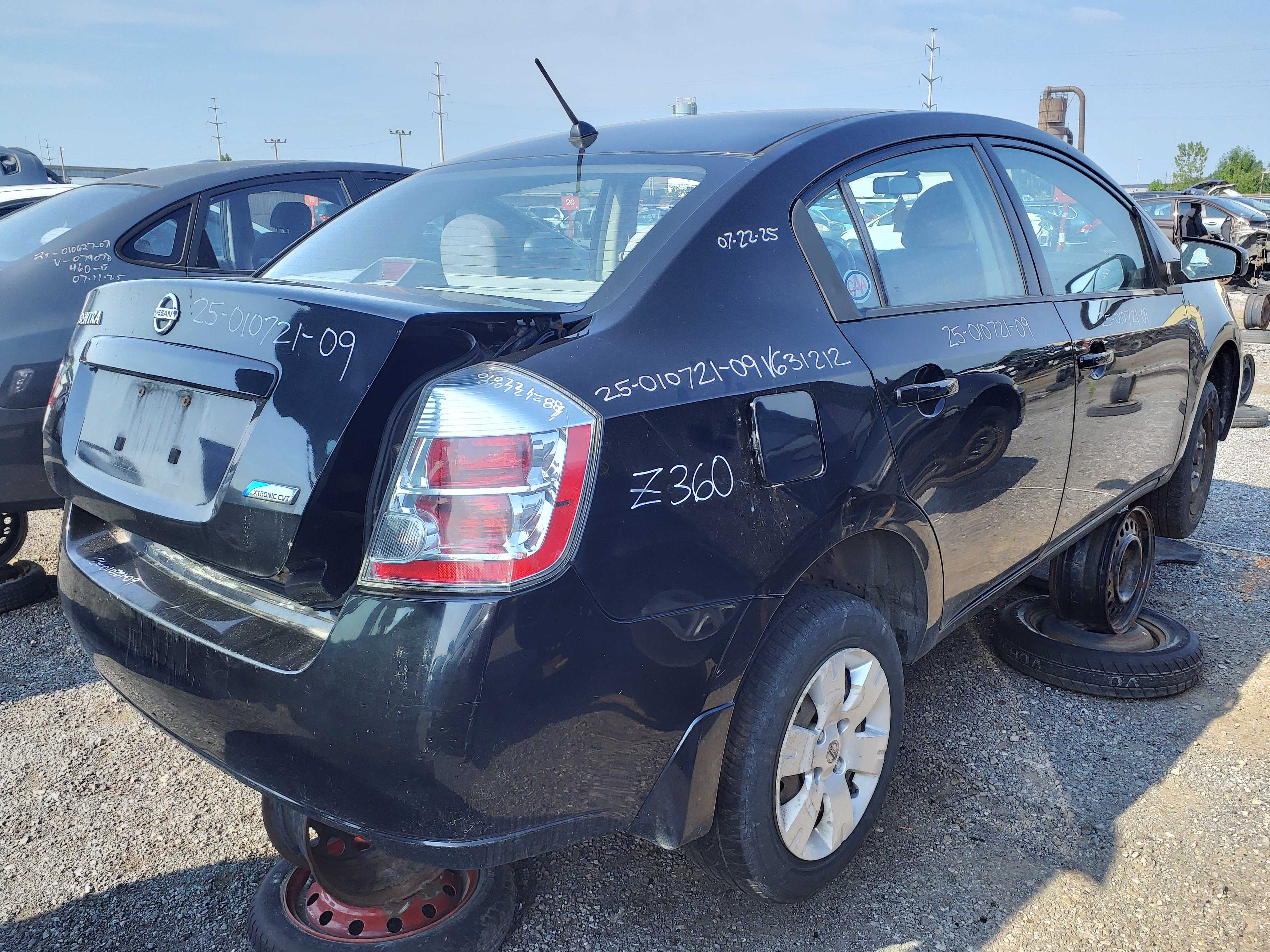 NISSAN SENTRA 2009