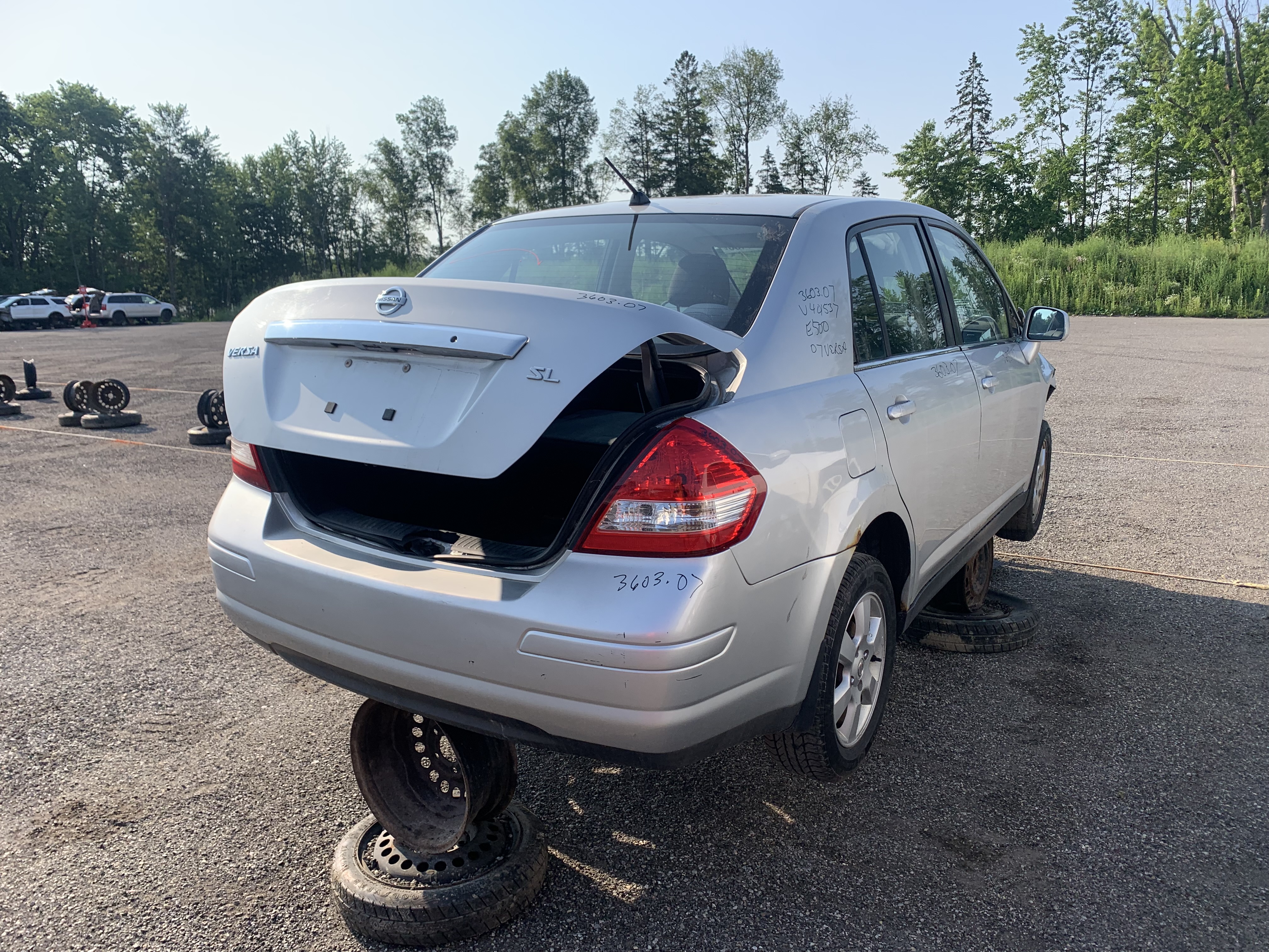 NISSAN VERSA 2007