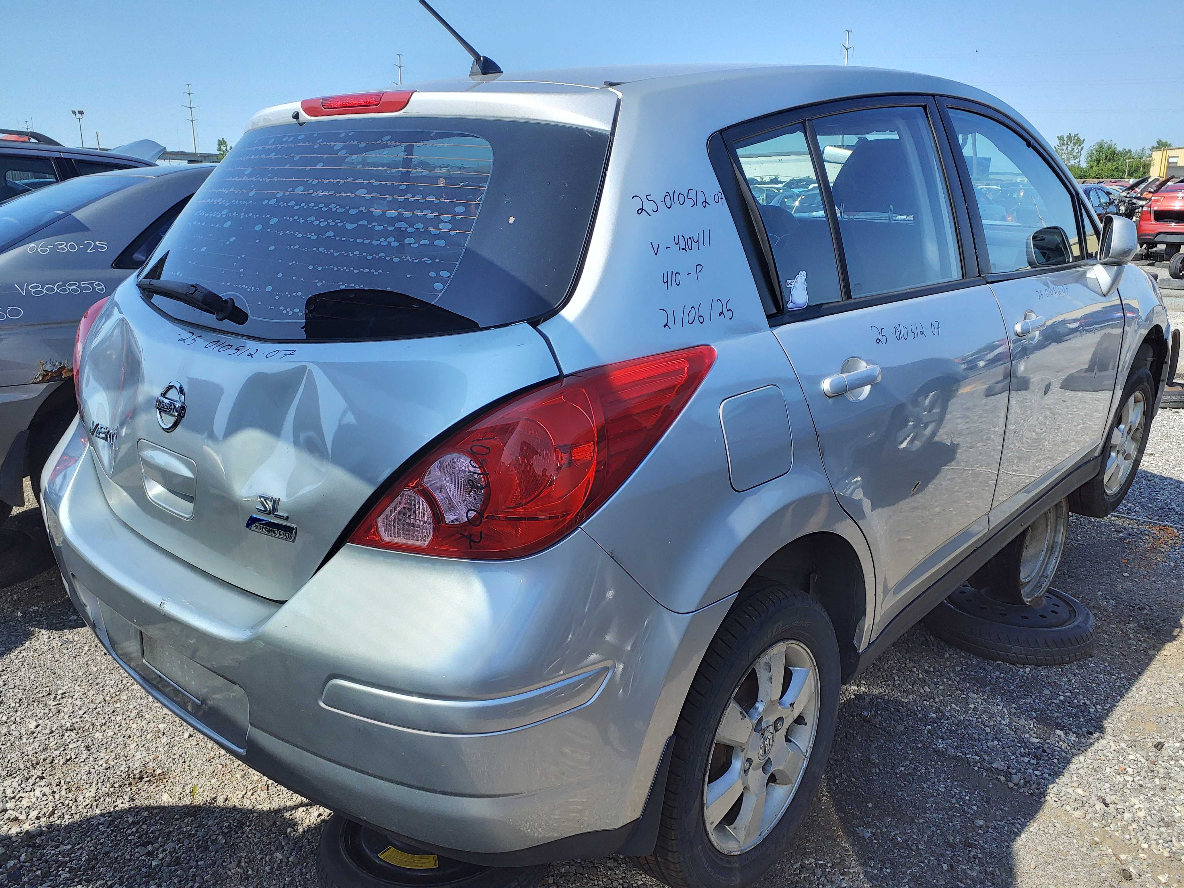 NISSAN VERSA 2007