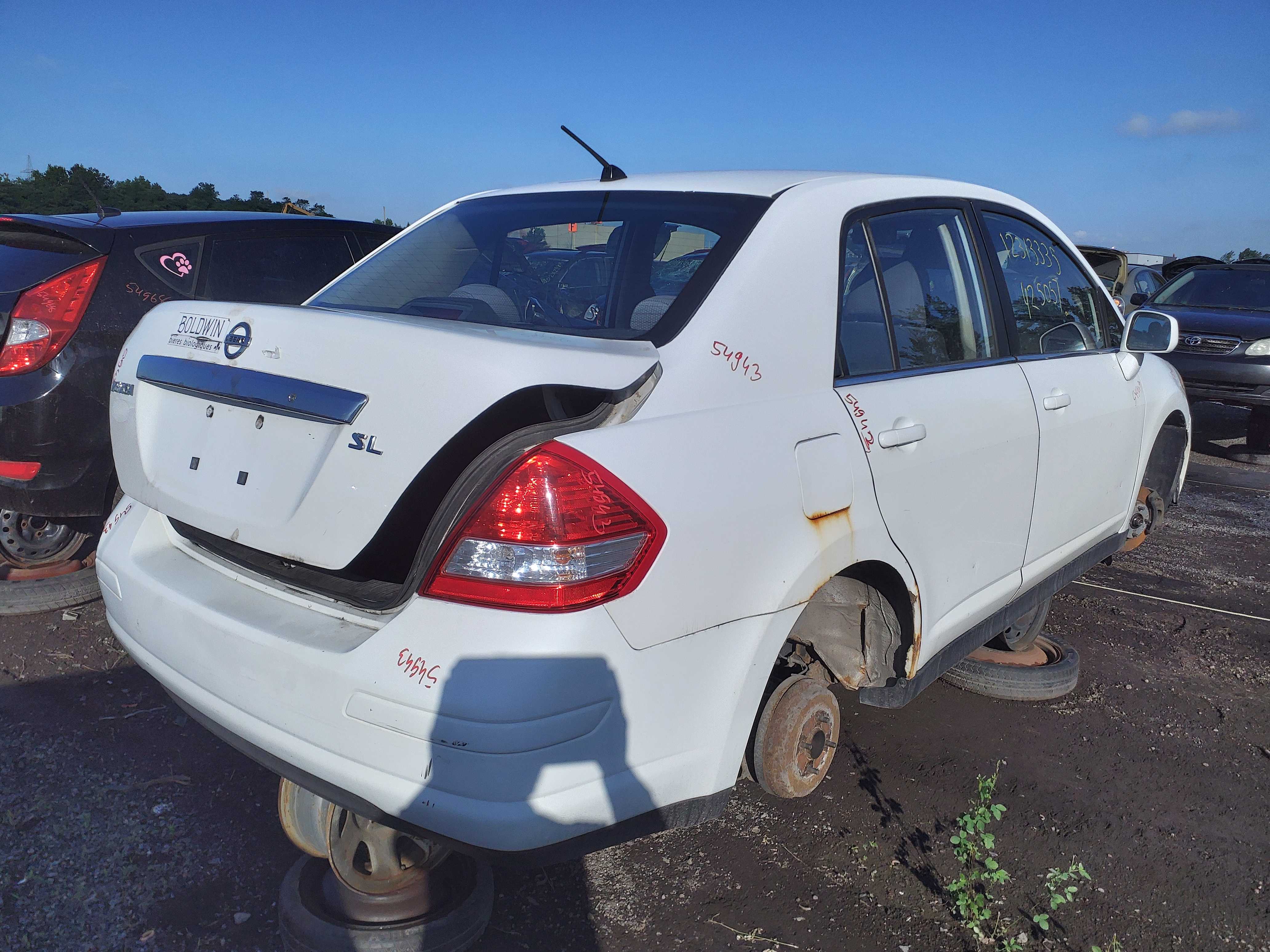 NISSAN VERSA 2008