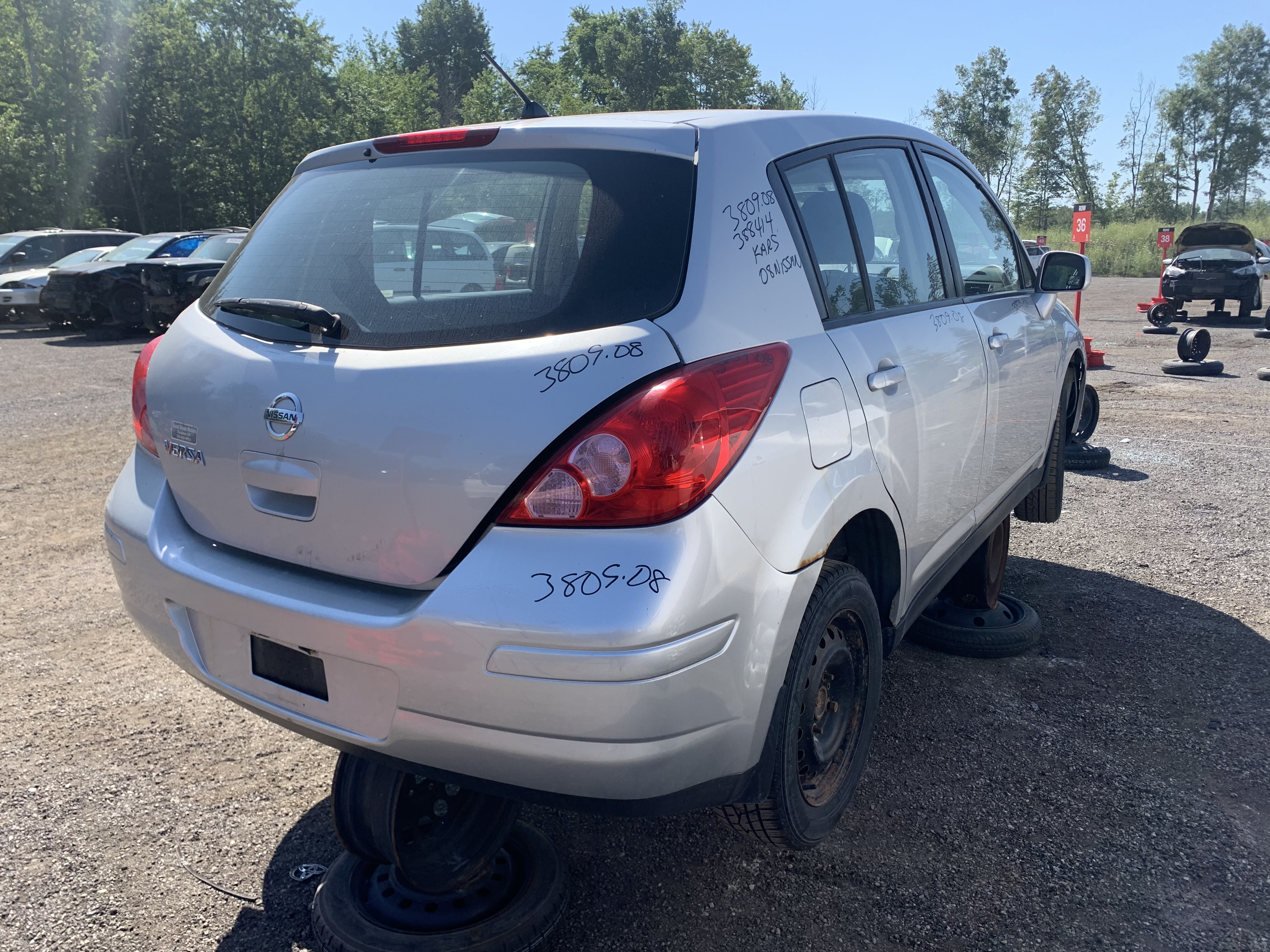 NISSAN VERSA 2008