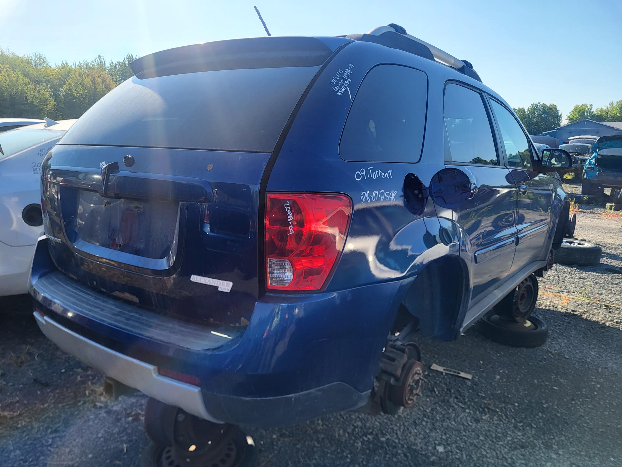 PONTIAC TORRENT 2009