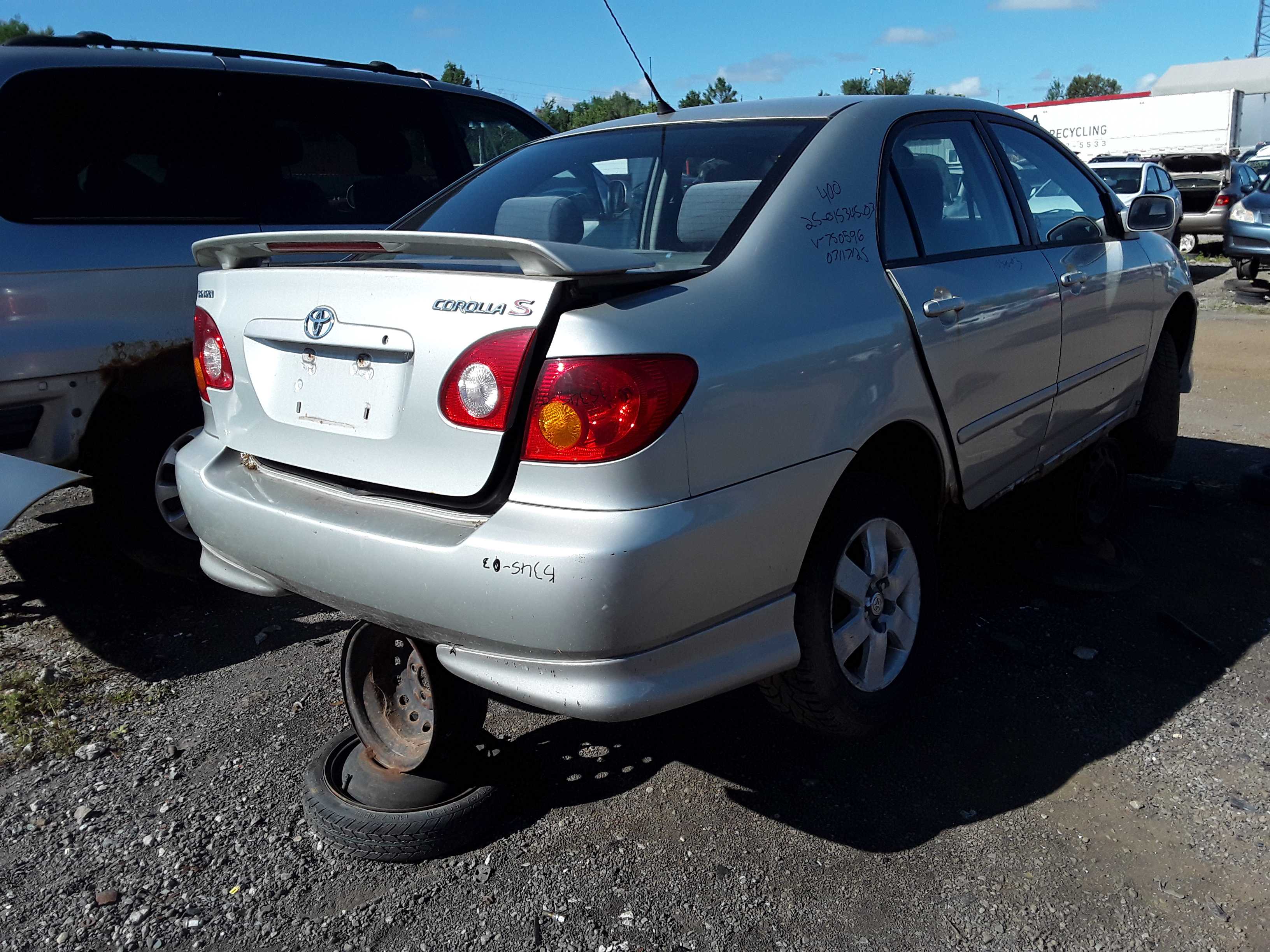 TOYOTA COROLLA 2003