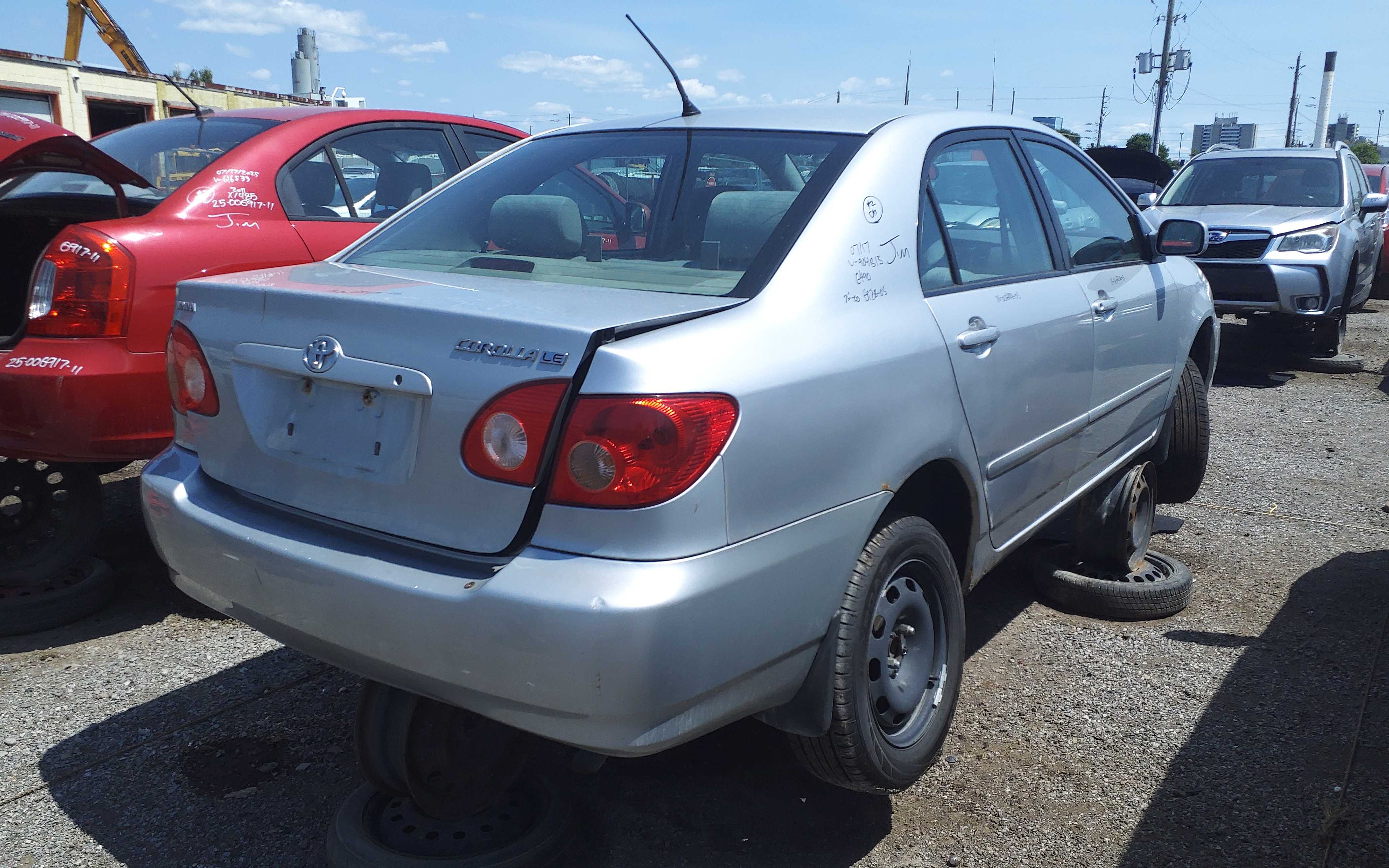 TOYOTA COROLLA 2005