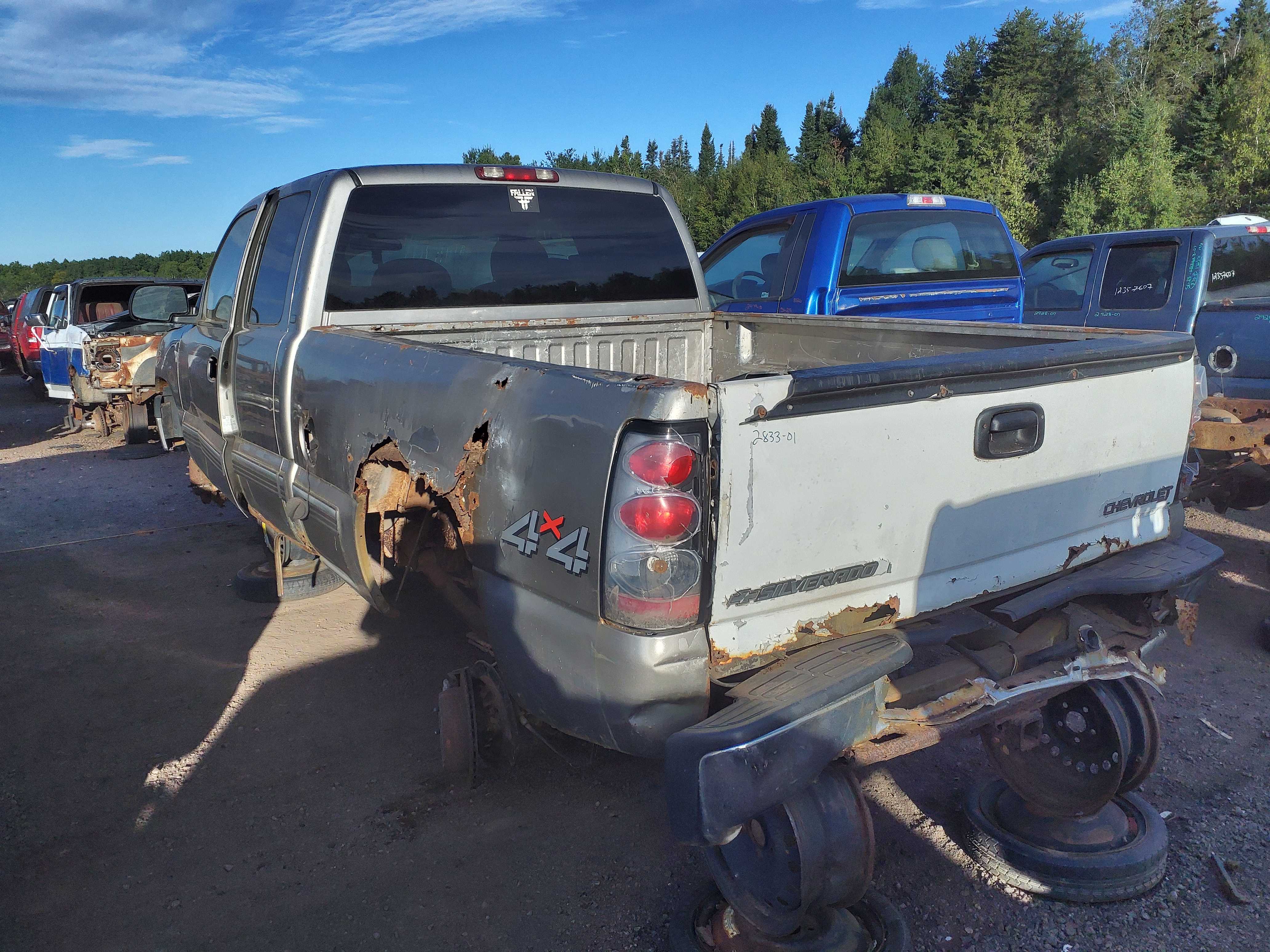 CHEVROLET 1500 PICKUPS 2001
