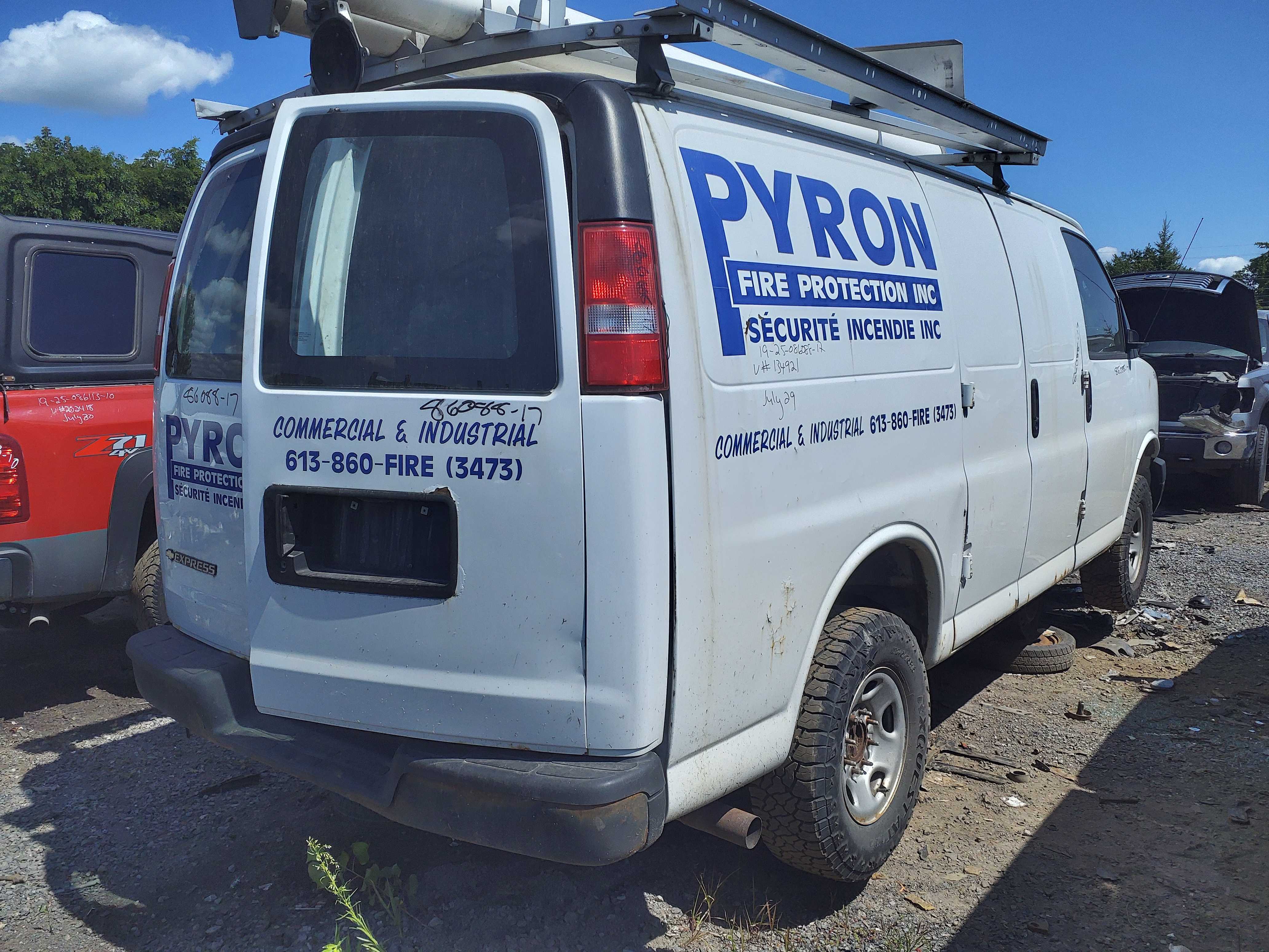 CHEVROLET EXPRESS VAN 2017