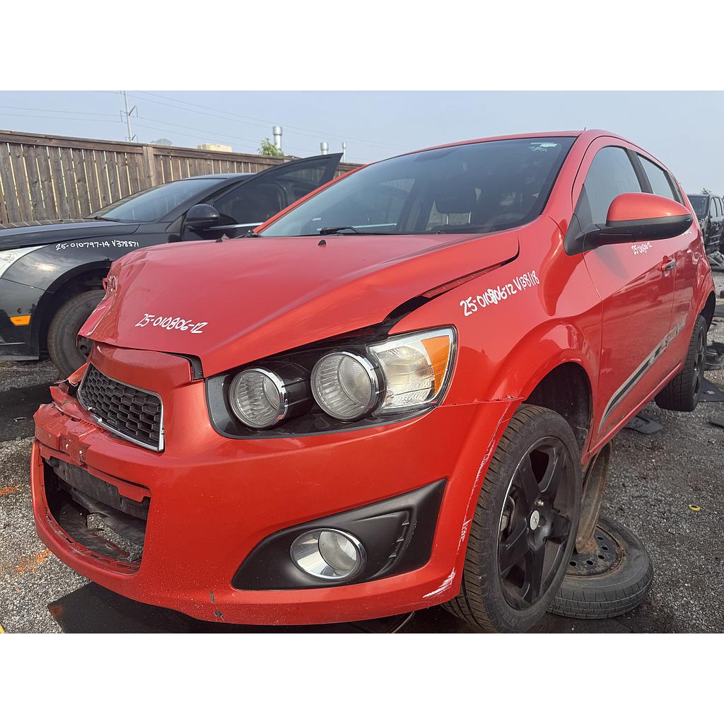 CHEVROLET SONIC 2012