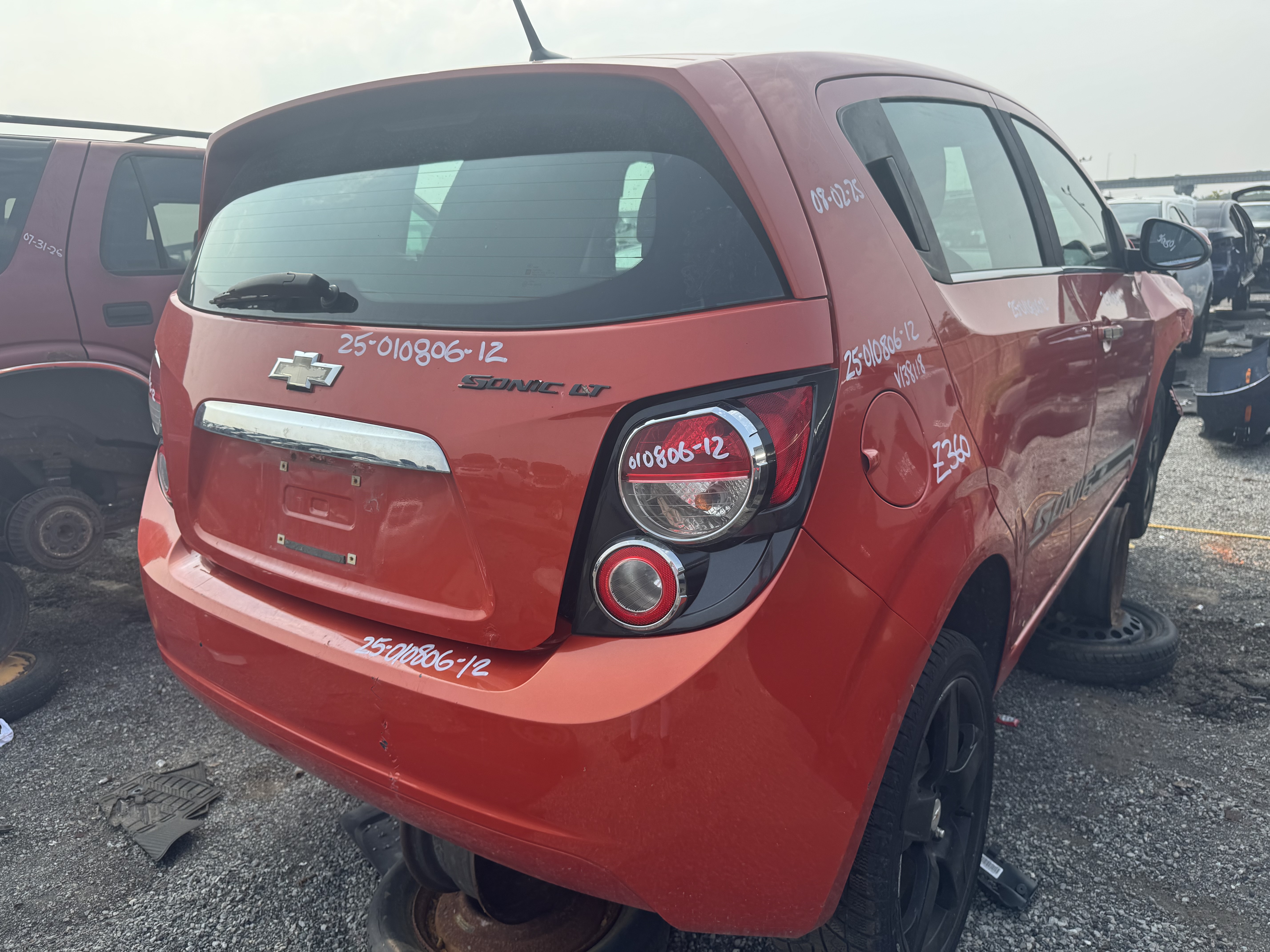 CHEVROLET SONIC 2012