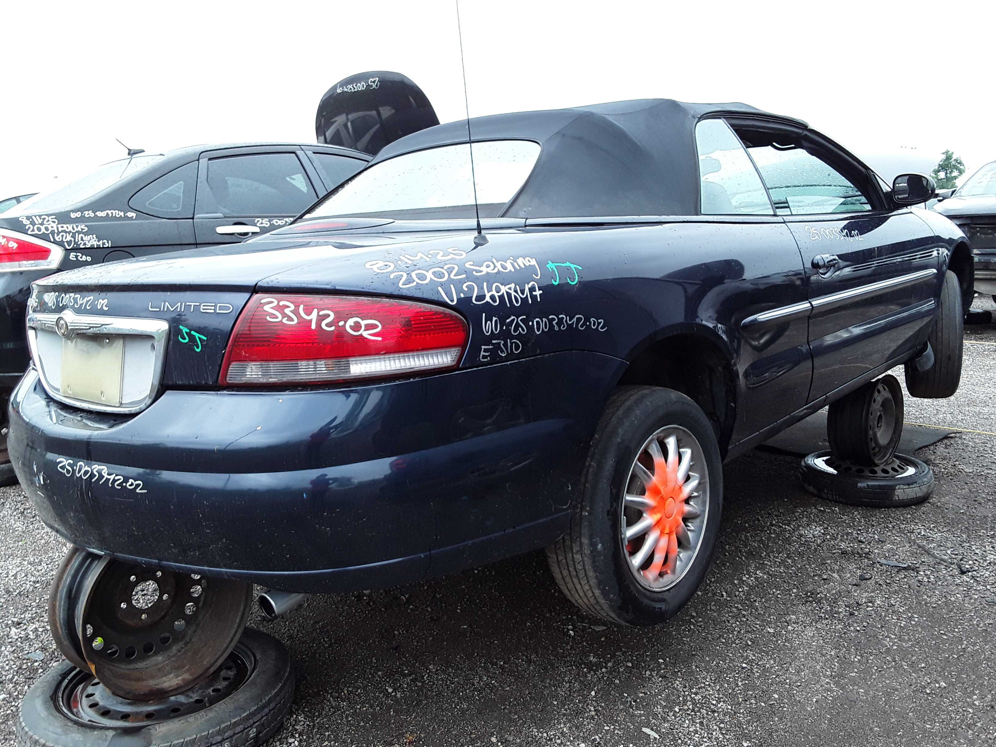 CHRYSLER SEBRING 2002
