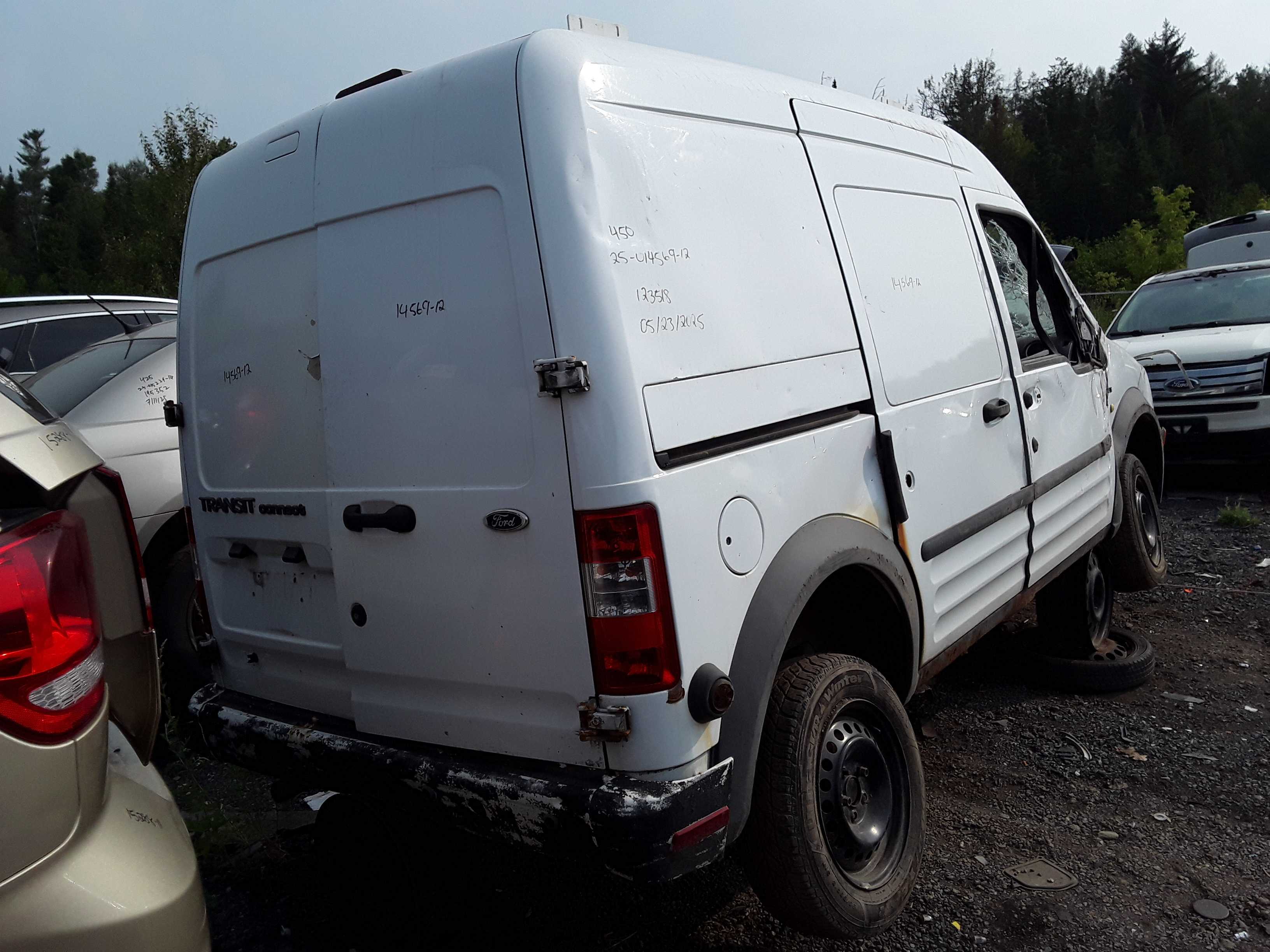 FORD TRANSIT VAN 2012