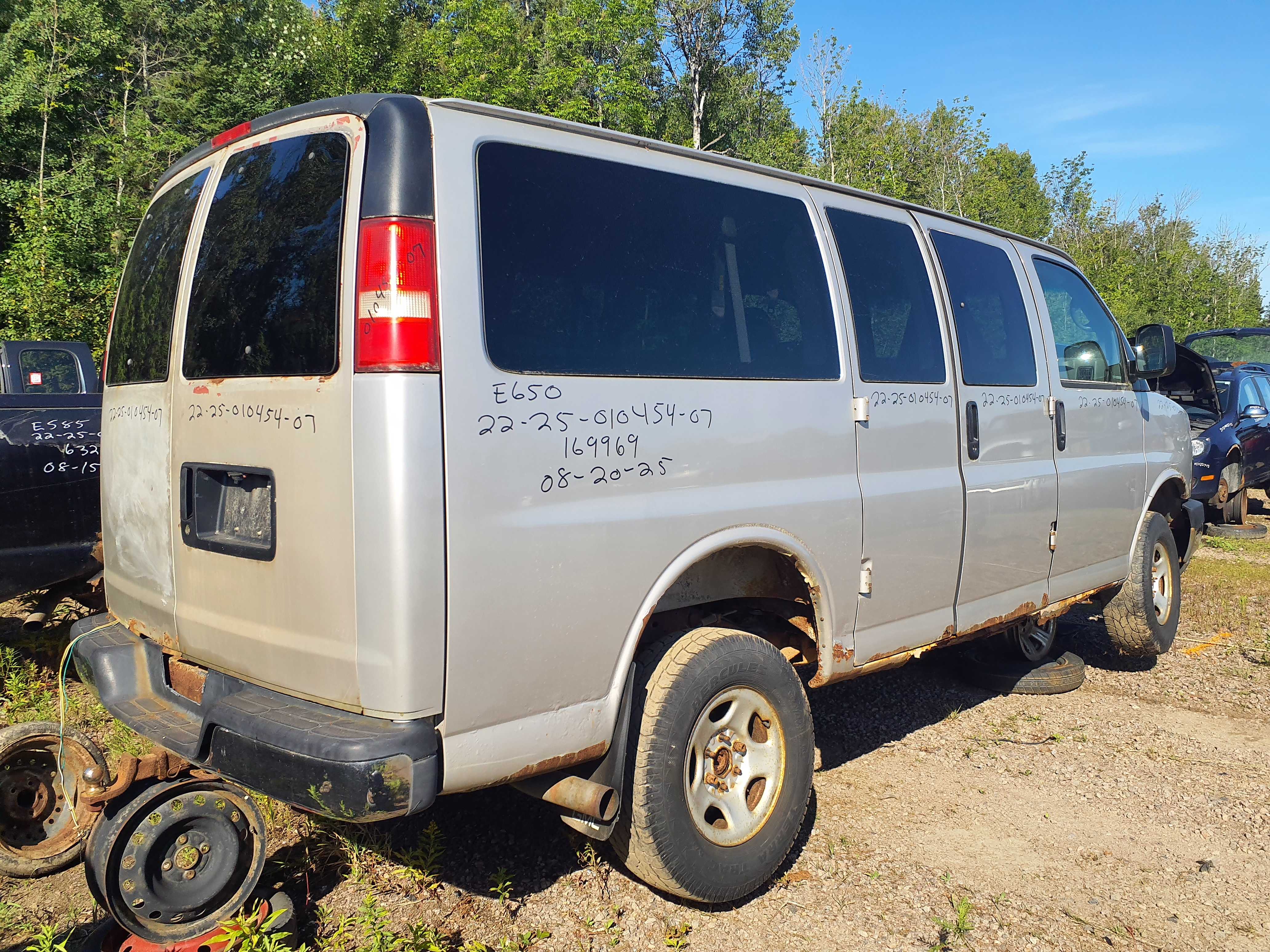 GMC SAVANA CARGO 2007