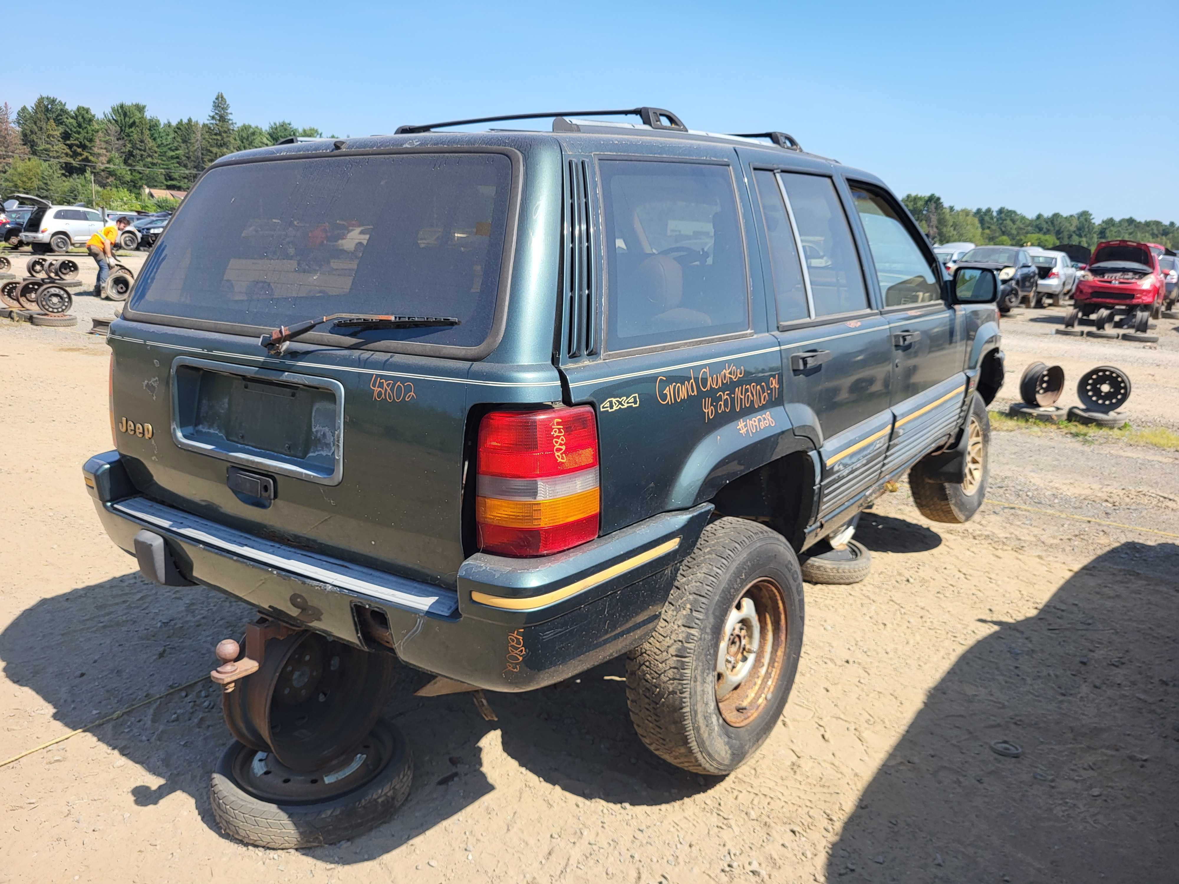 JEEP GRAND CHEROKEE 1994 Trois Rivières Kenny U Pull JEEP GRAND CHEROKEE 1994 Trois Rivières Kenny U Pull