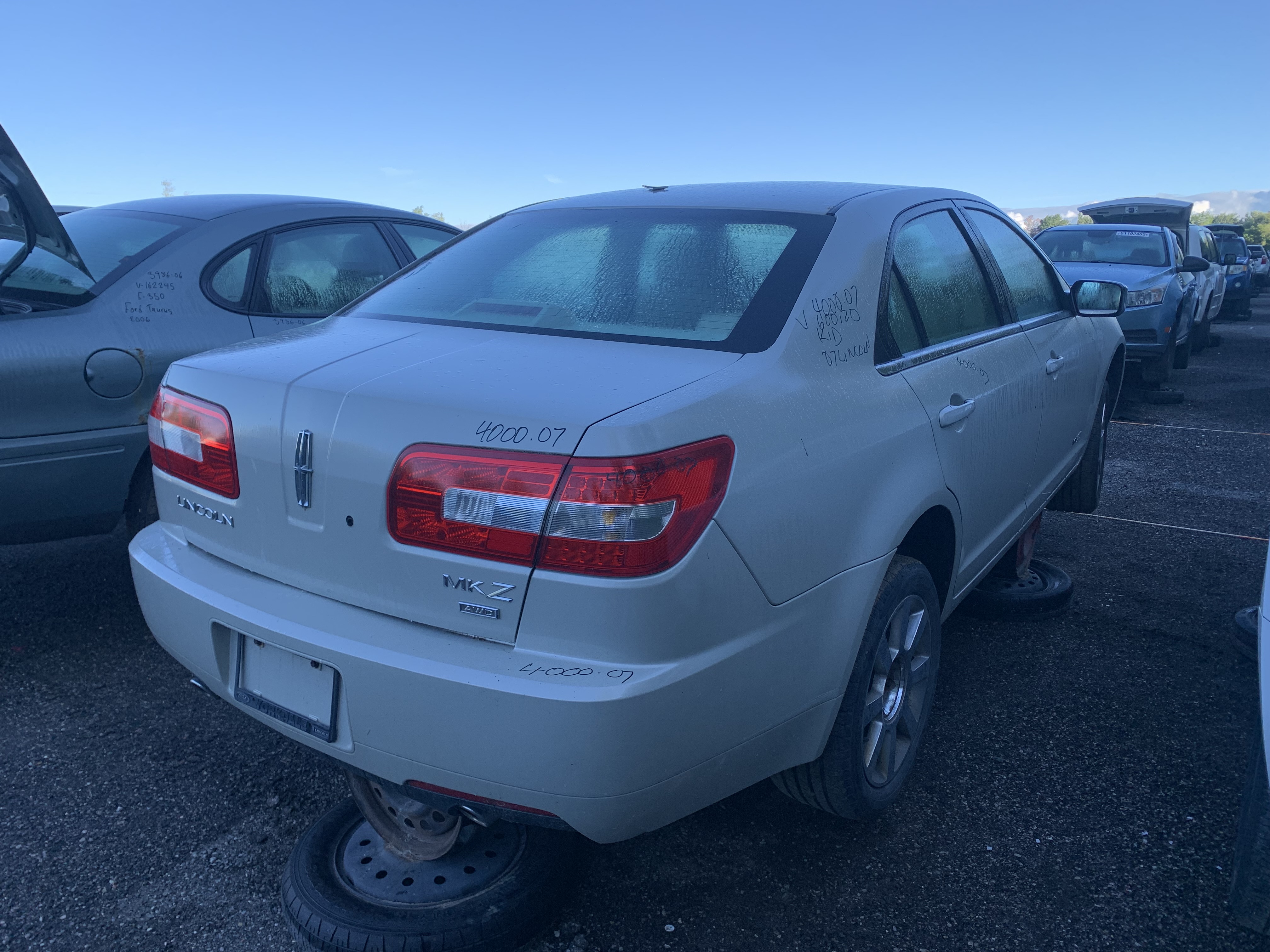 LINCOLN MKZ 2007