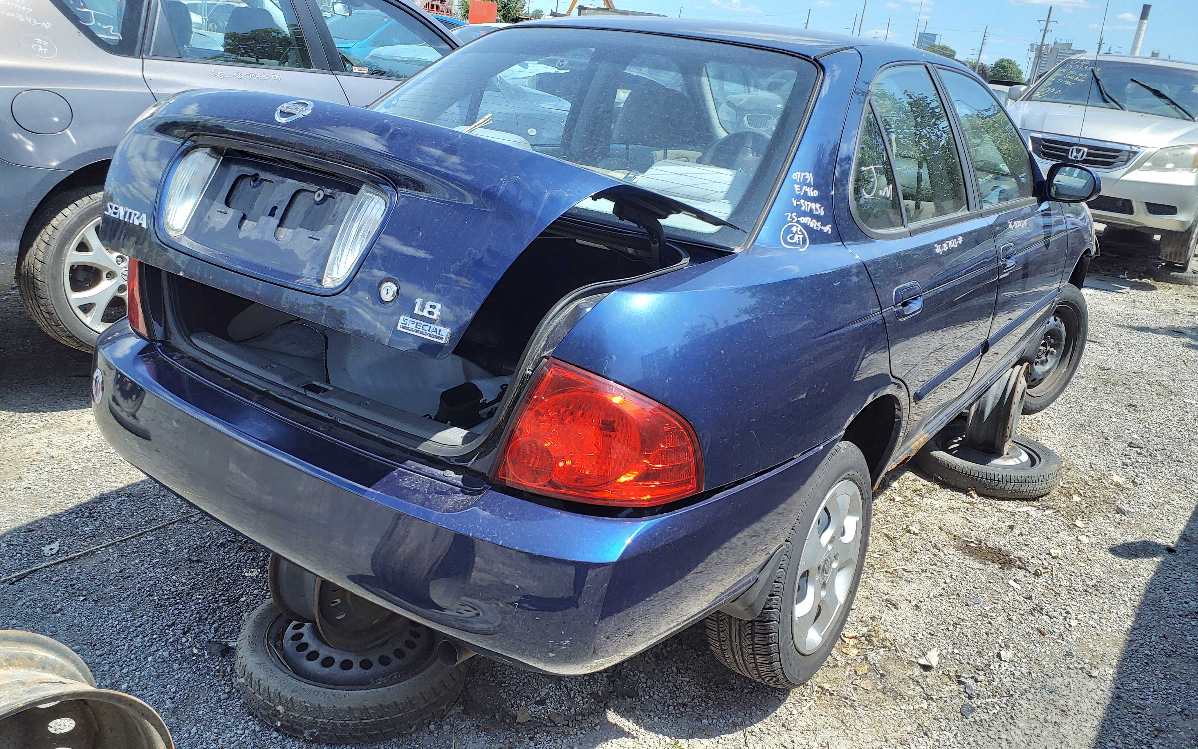 NISSAN SENTRA 2005