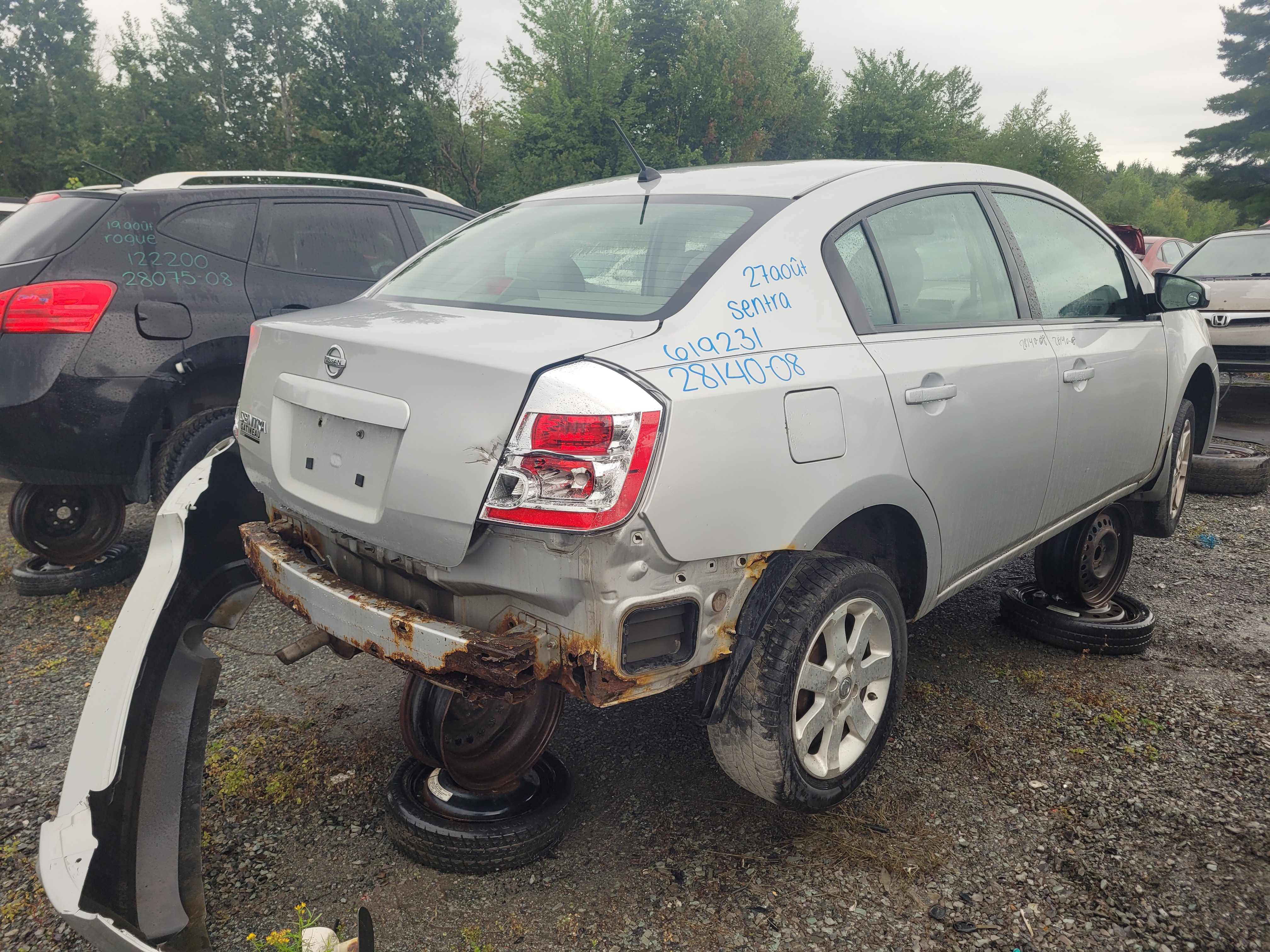 NISSAN SENTRA 2008
