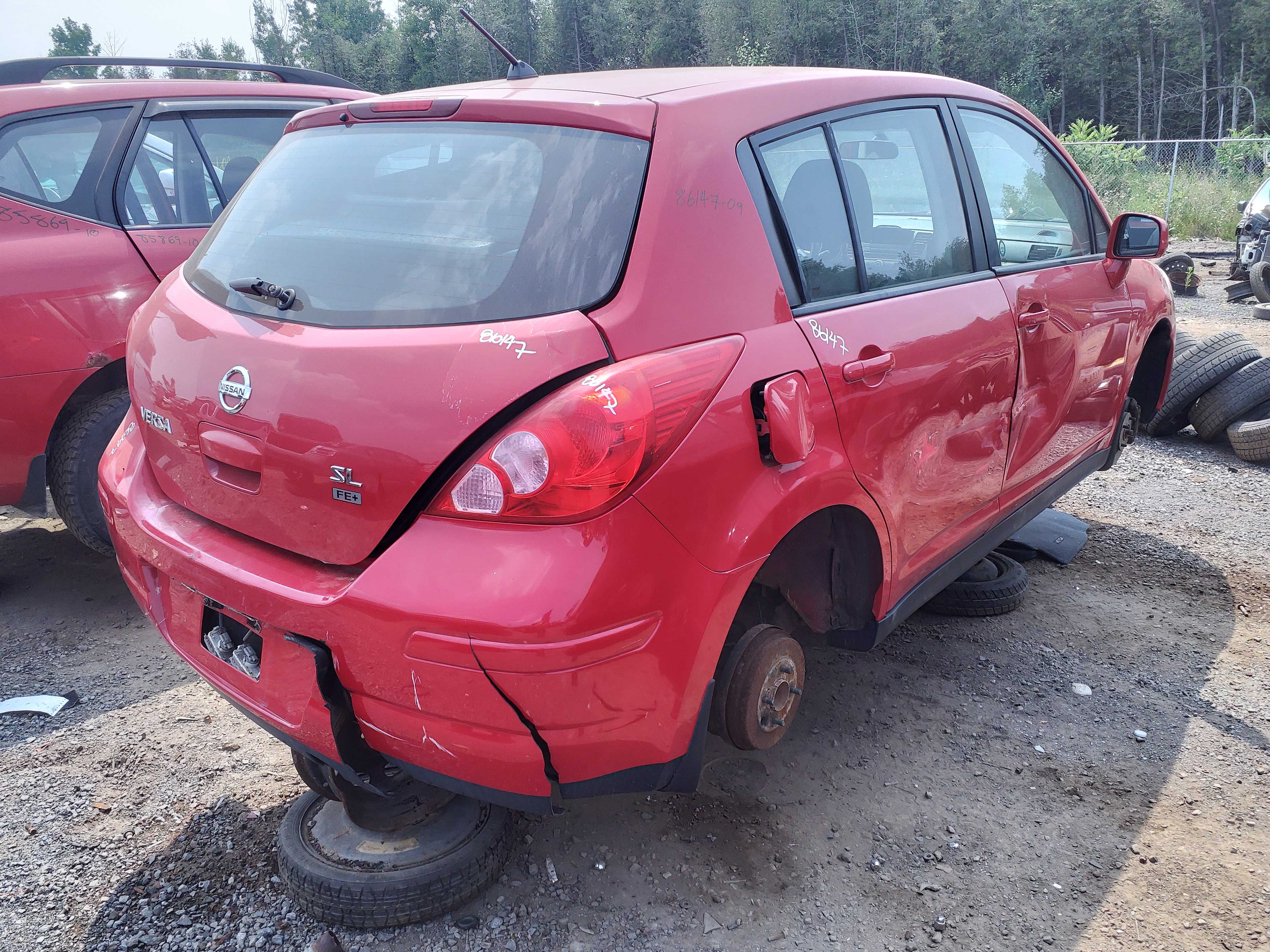 NISSAN VERSA 2009