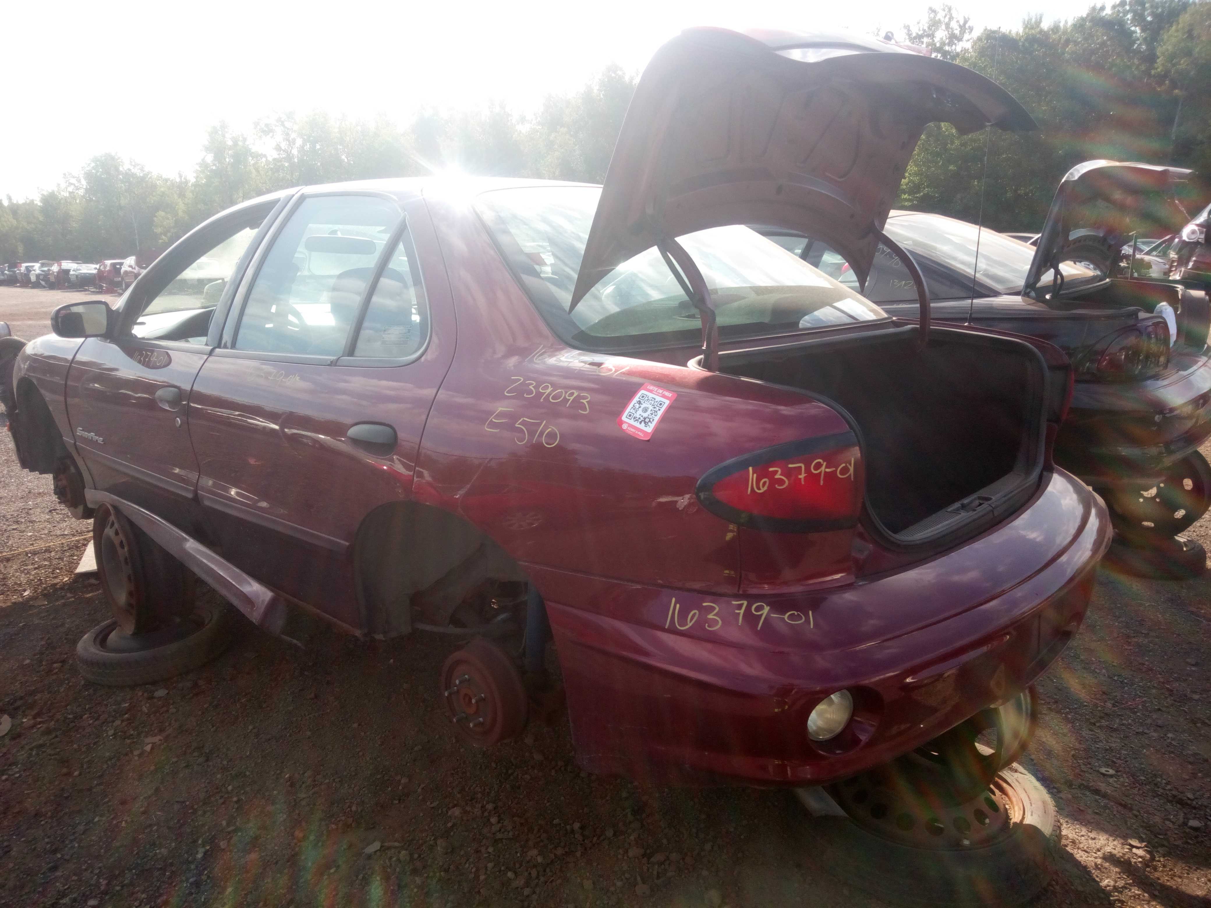 PONTIAC SUNFIRE 2001
