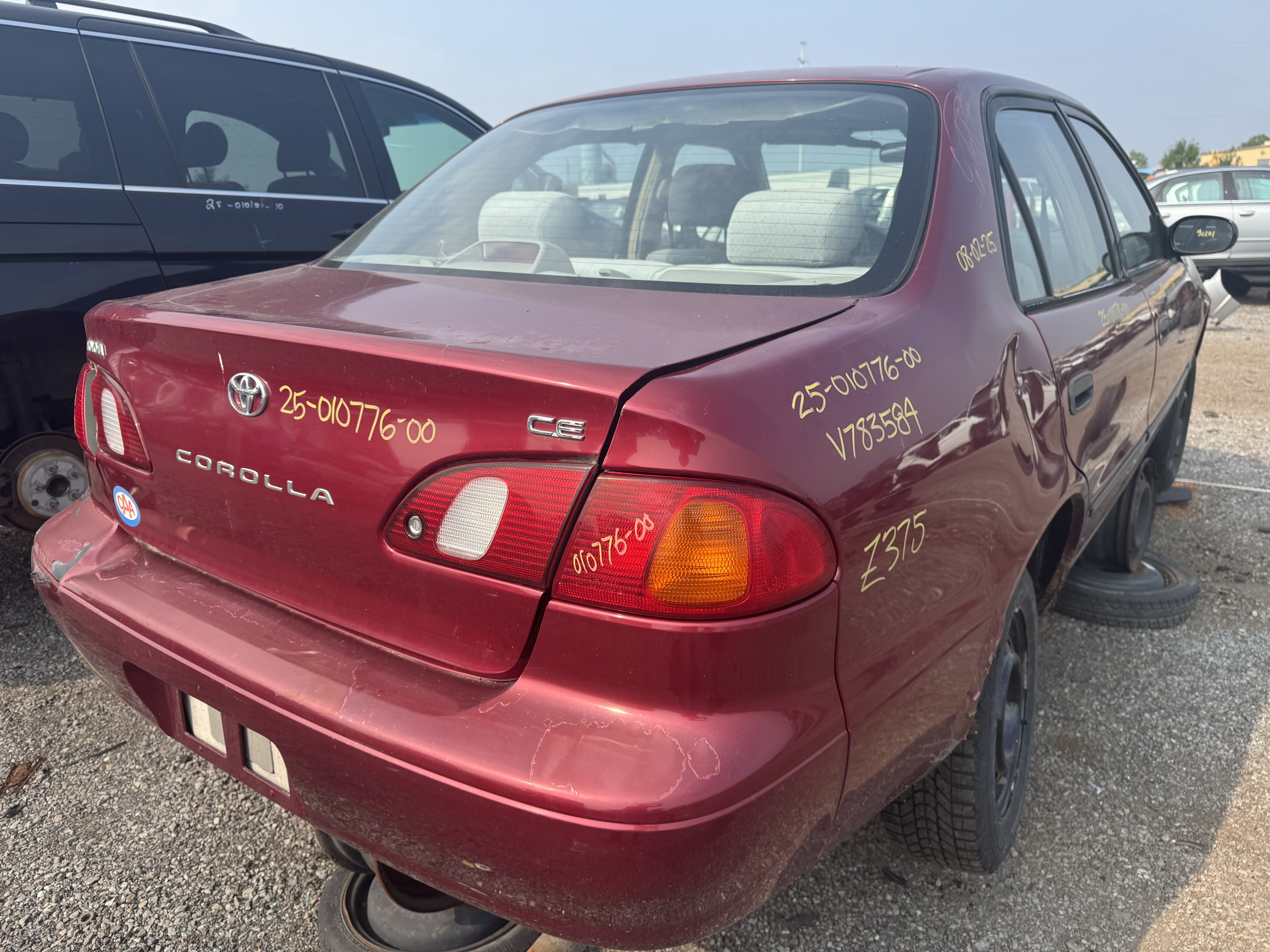 TOYOTA COROLLA 2000