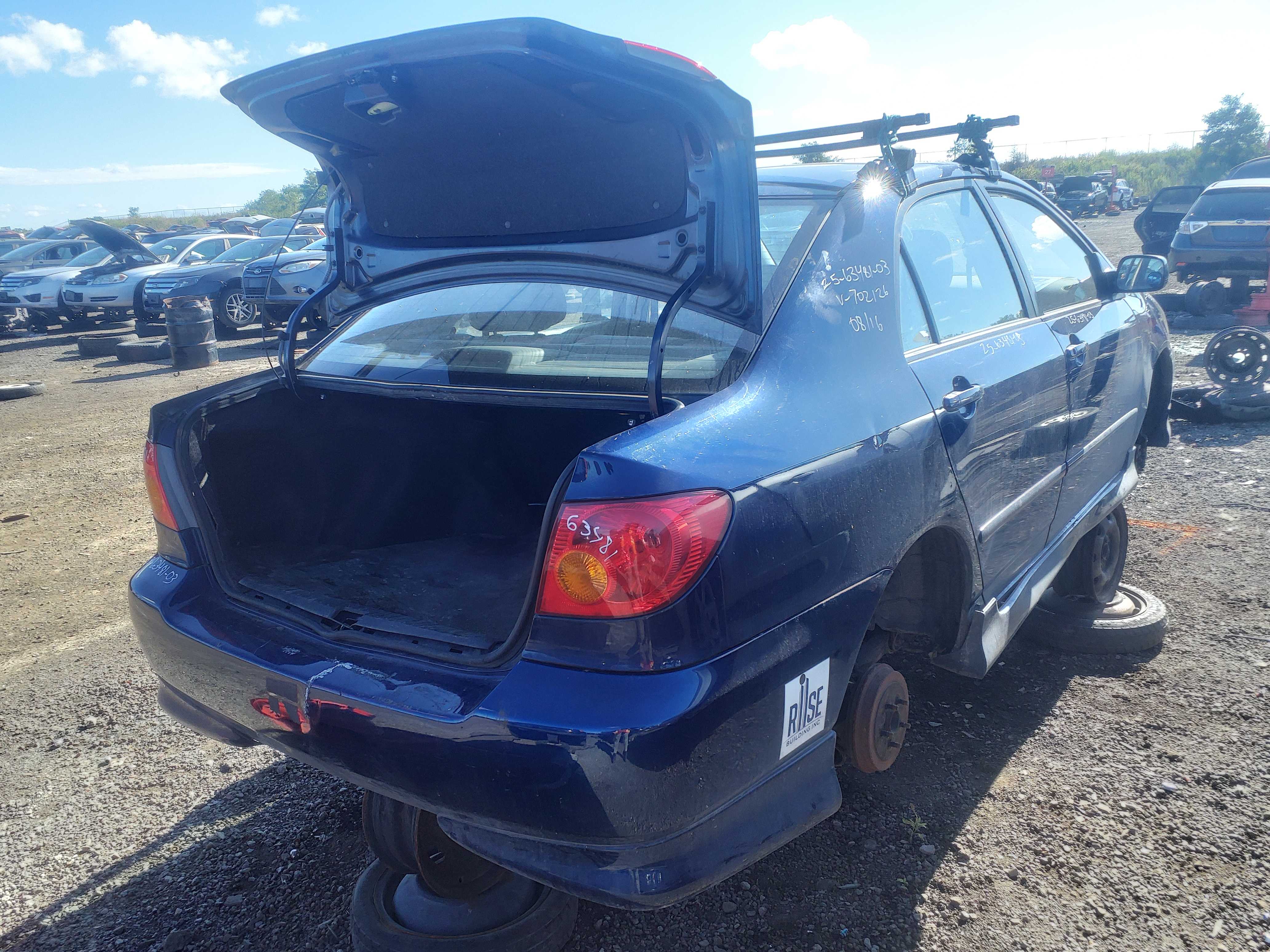 TOYOTA COROLLA 2003 | Hamilton | Kenny U-Pull