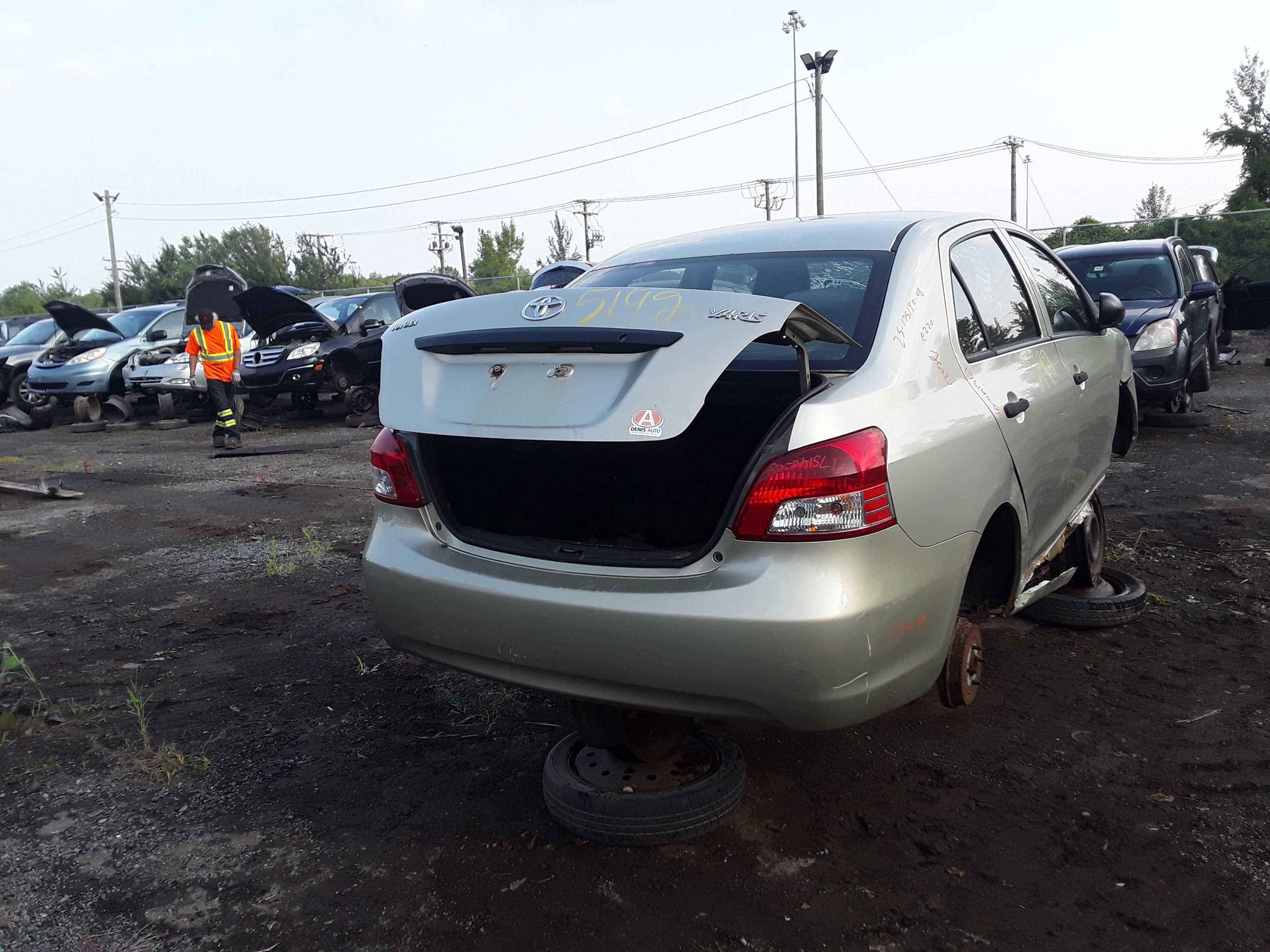 TOYOTA YARIS 2008