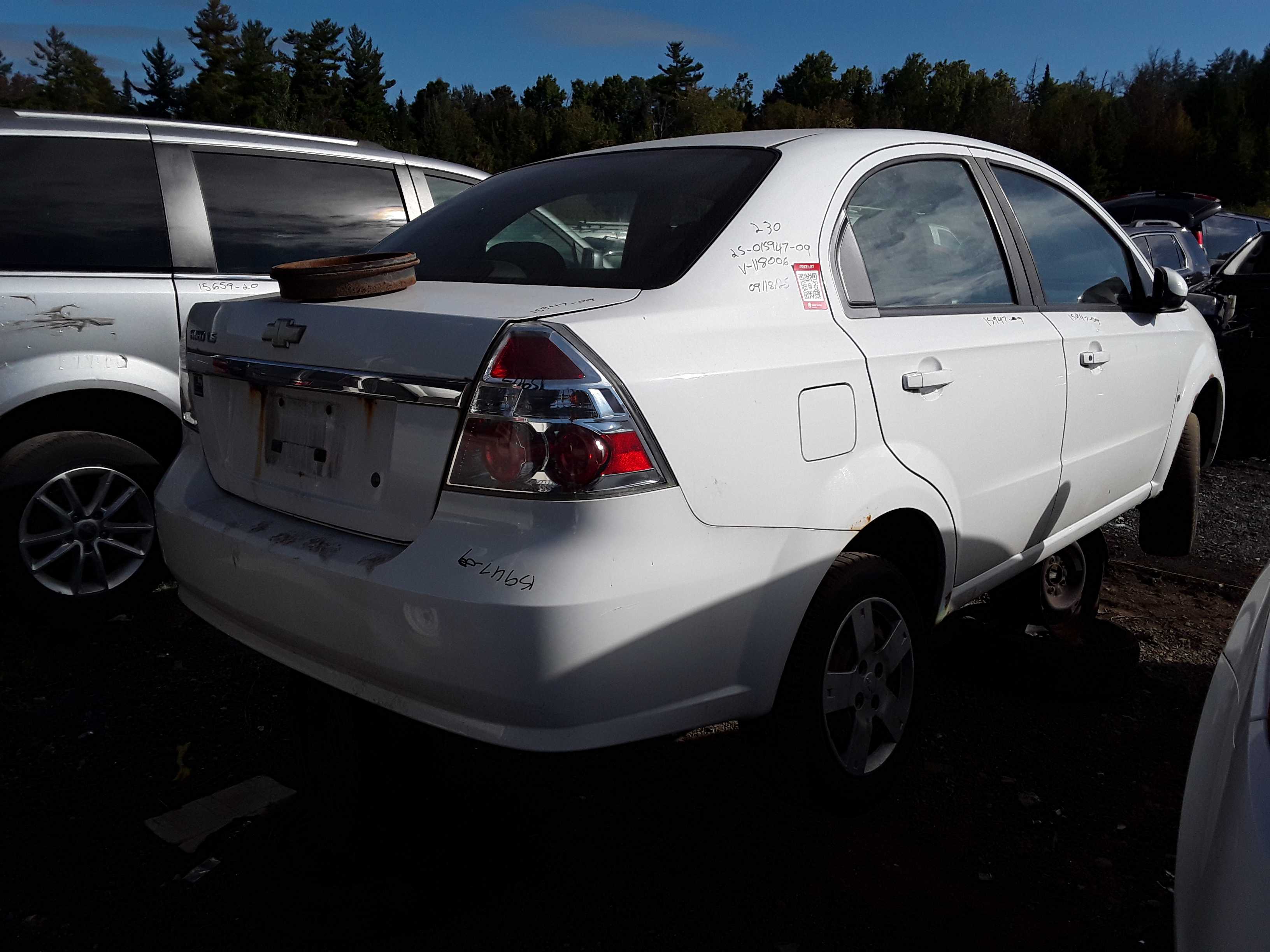 CHEVROLET AVEO 2009