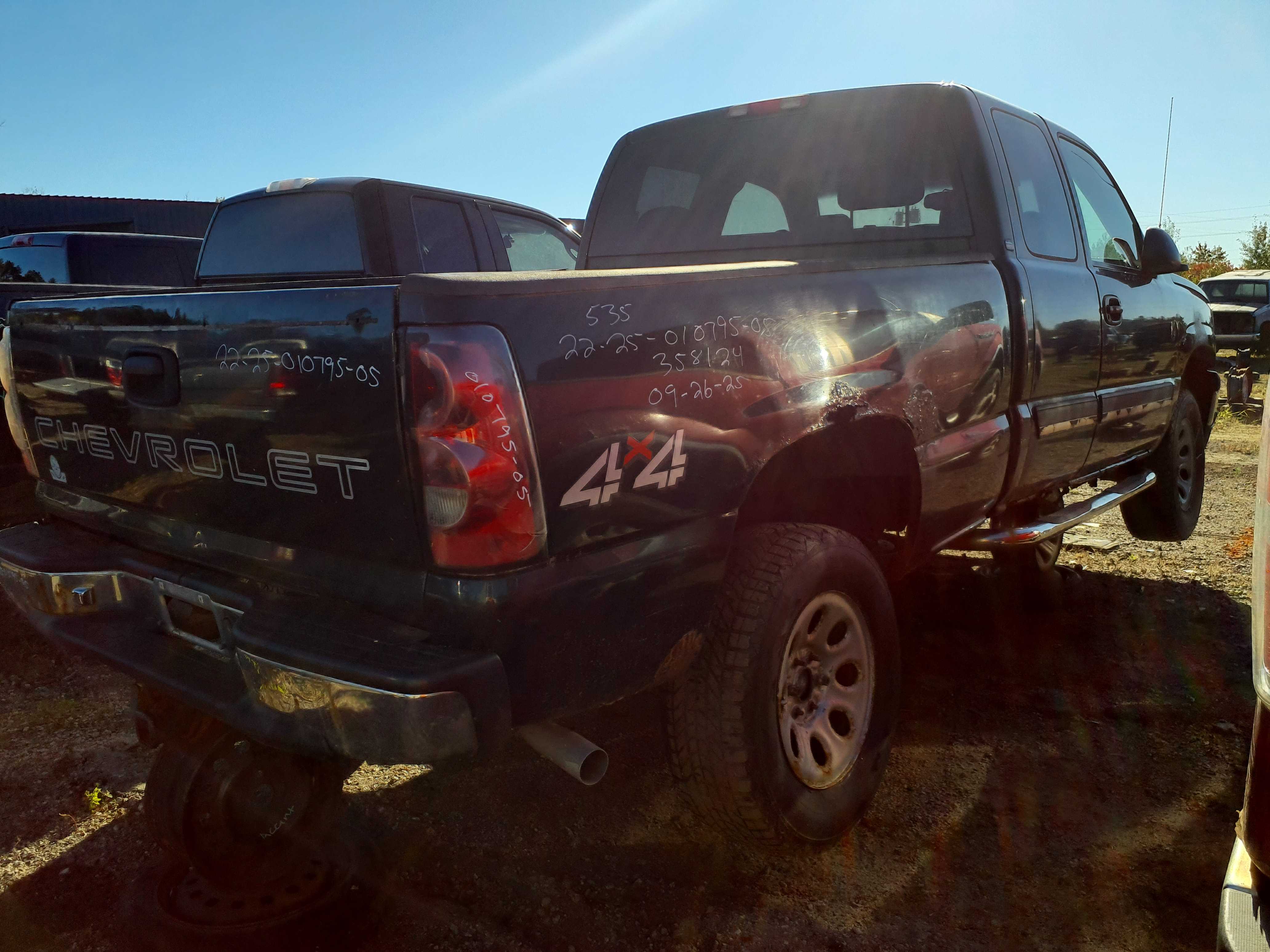 CHEVROLET SILVERADO 1500 2005