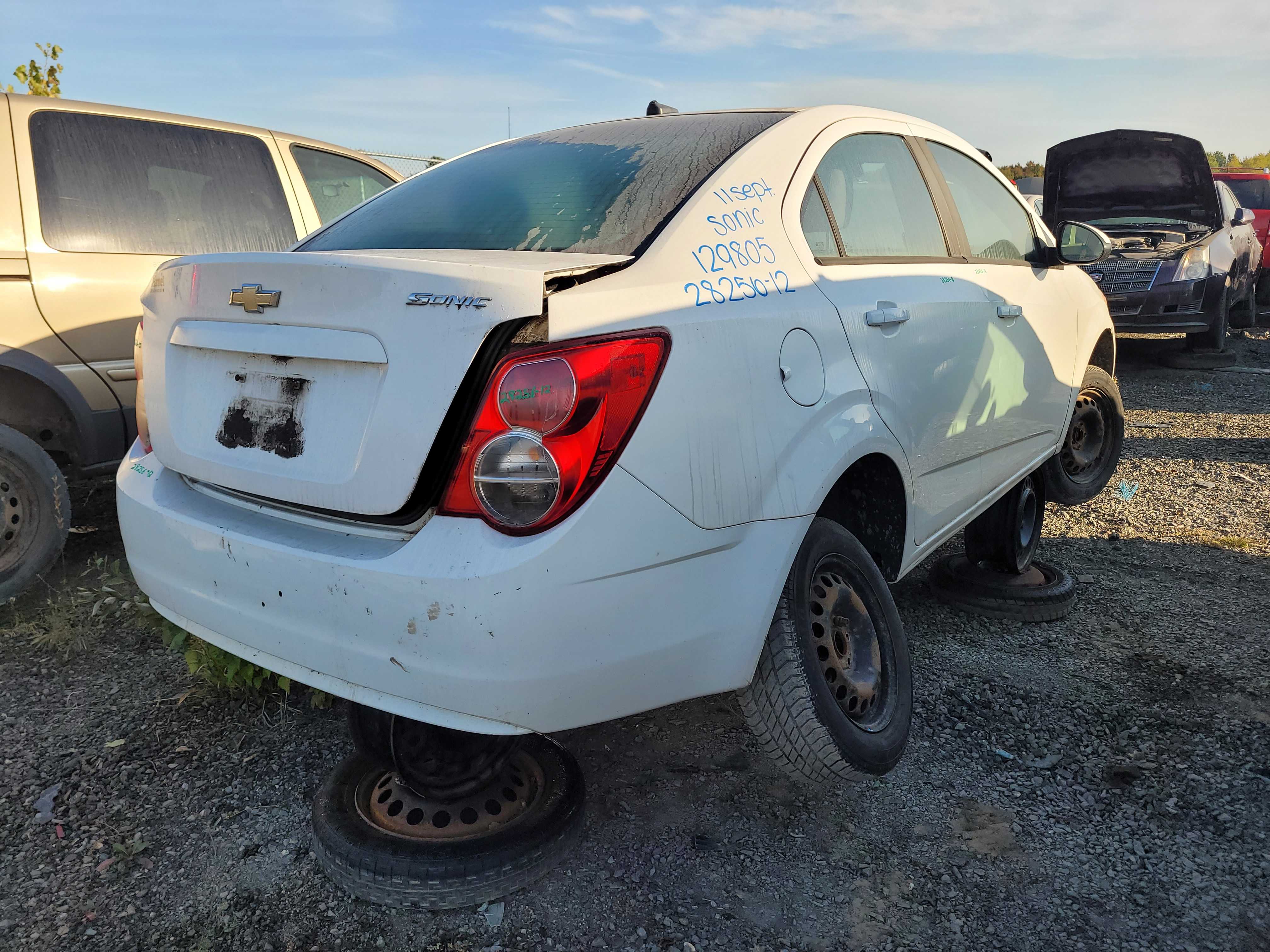 CHEVROLET SONIC 2012