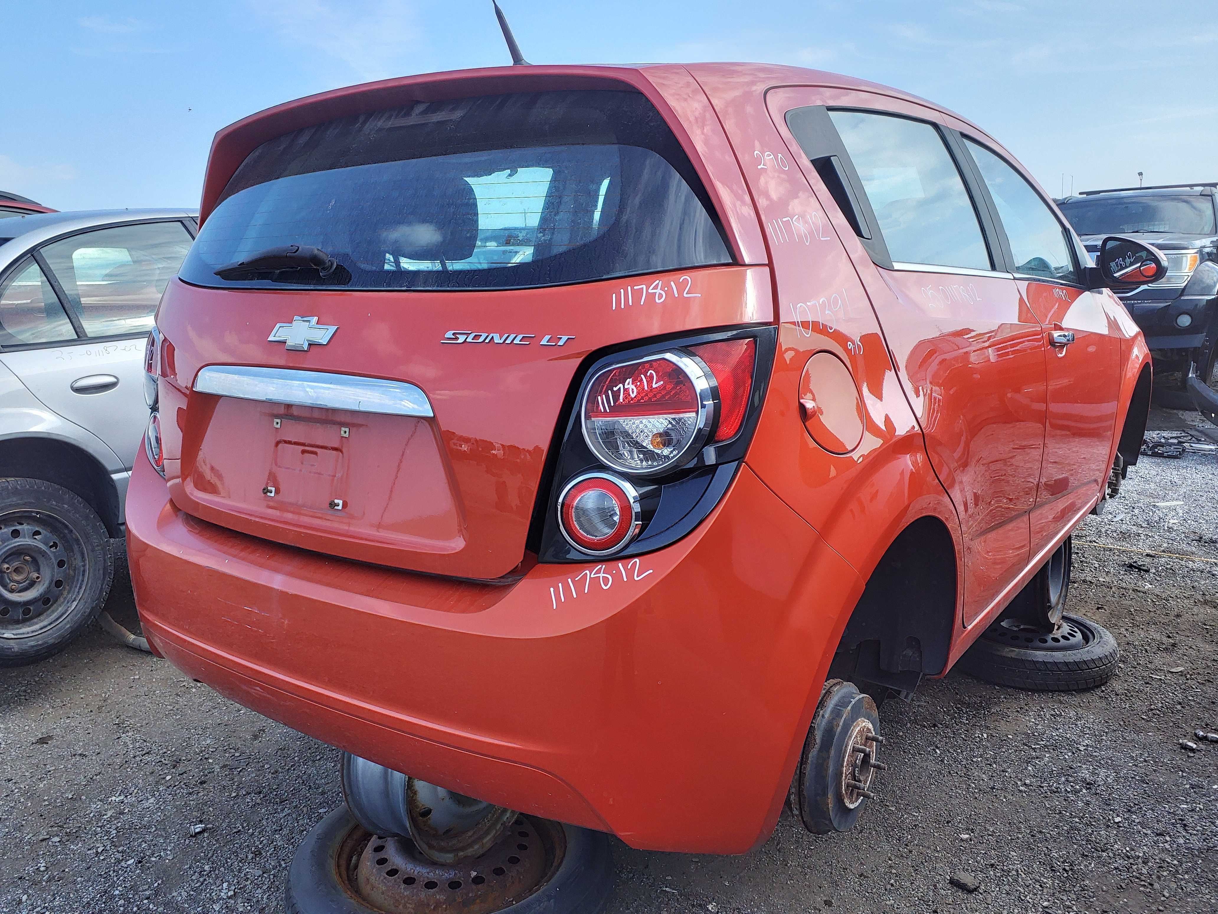 CHEVROLET SONIC 2012