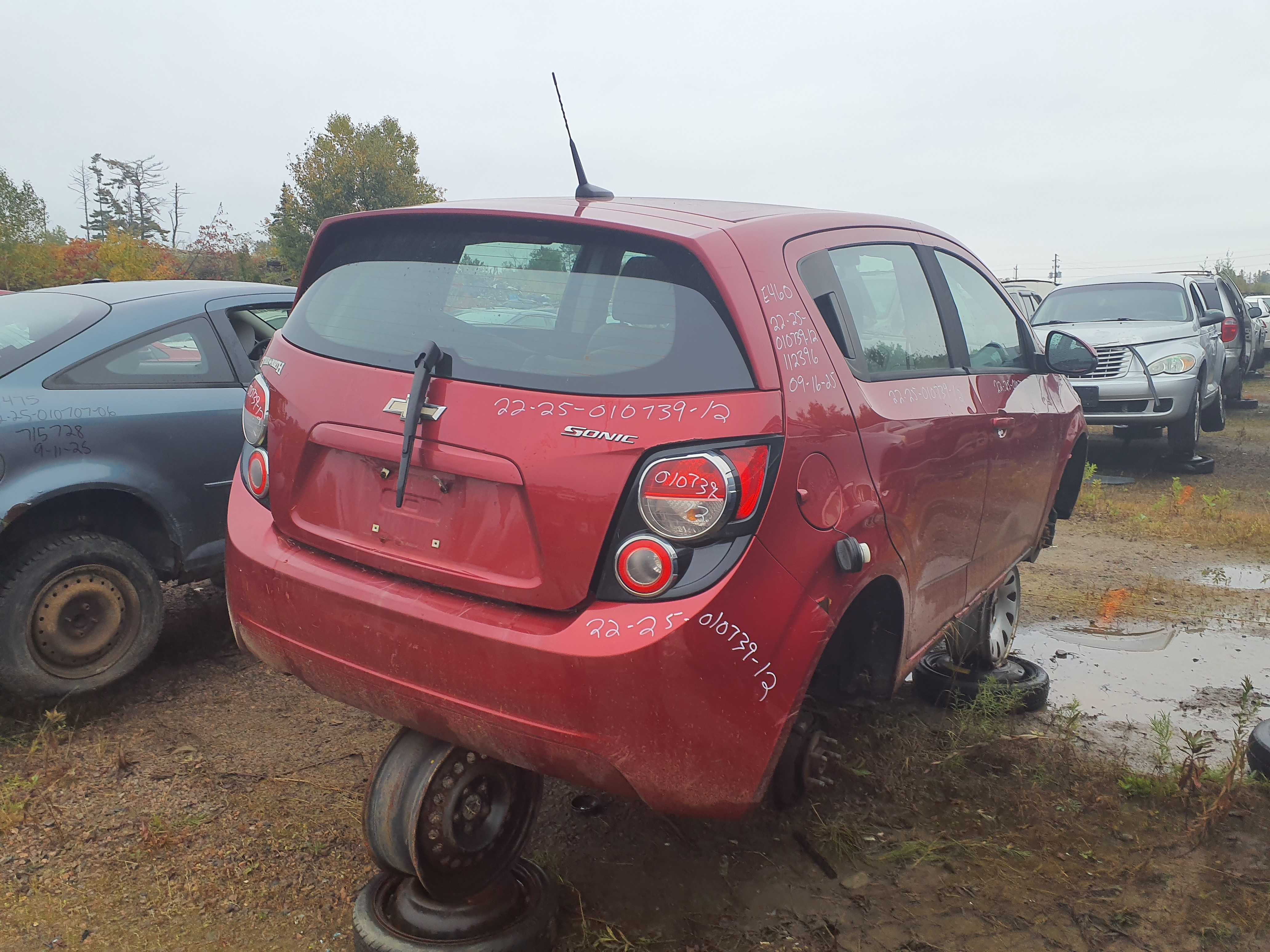 CHEVROLET SONIC 2012