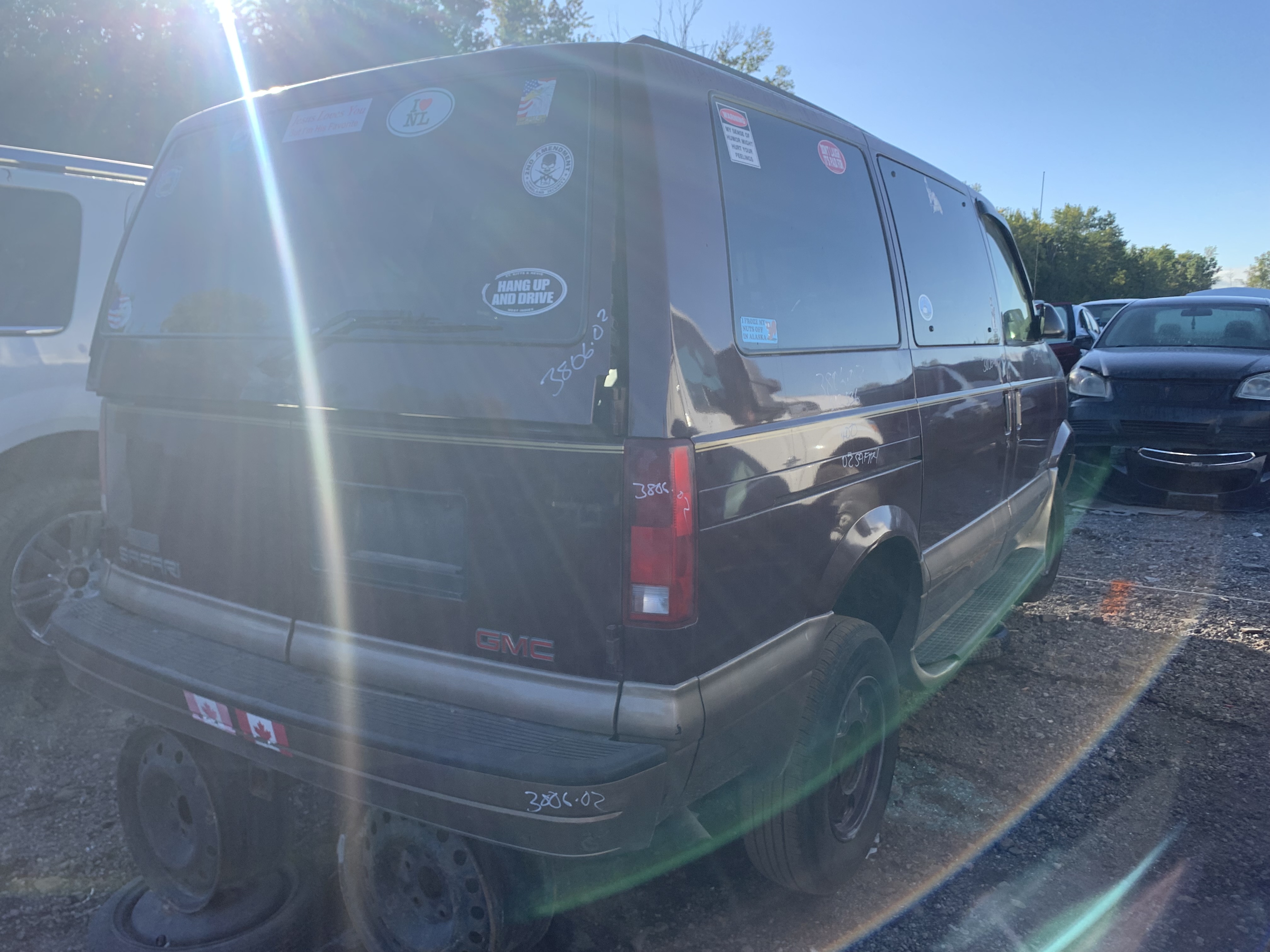 GMC SAFARI 2002