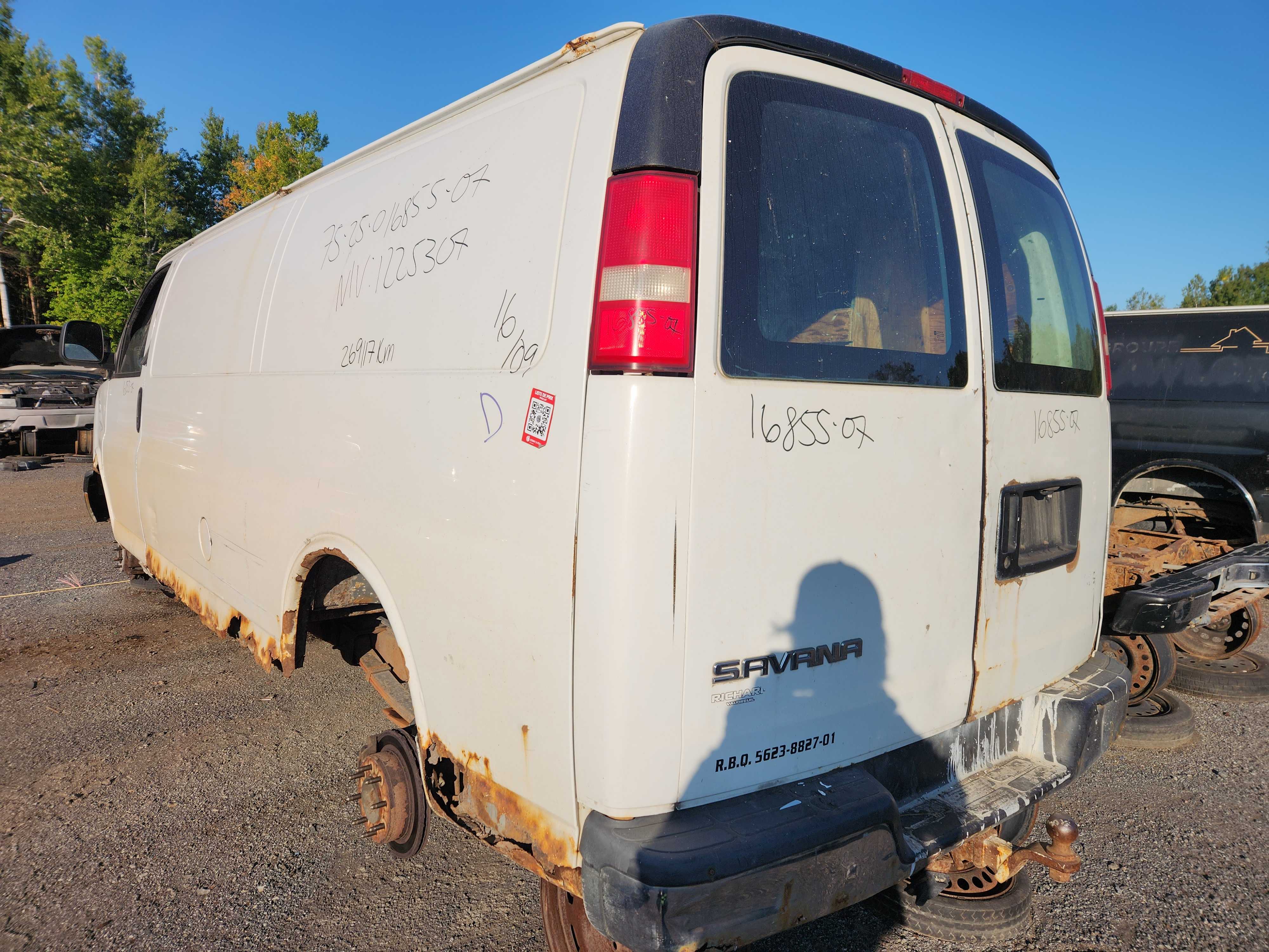 GMC SAVANA CARGO 2007